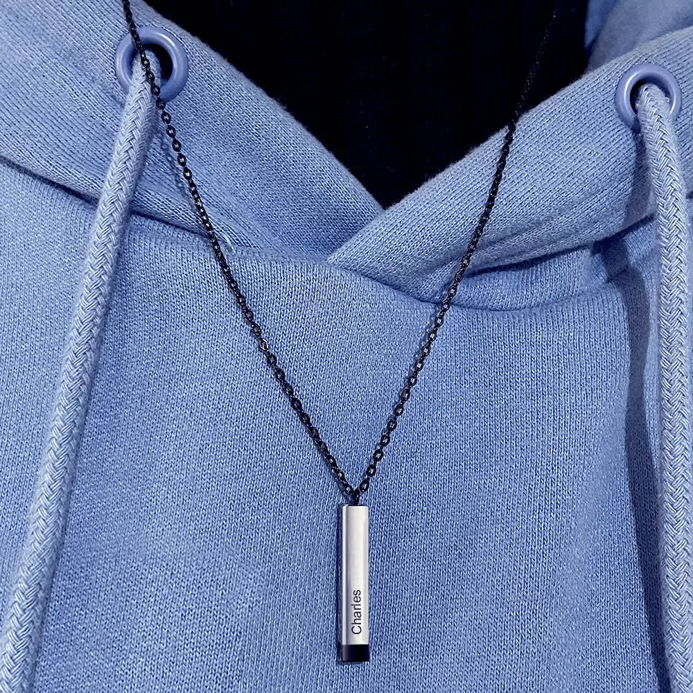 Personalized Stainless Steel Necklace for Meaningful Memories