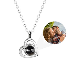 100 Languages I Love You Necklace Nano Projection Customized Color Pictures Photo Love Europe And America - 7
