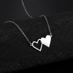 Custom Name Necklace 18k Stainless Steel - Silver