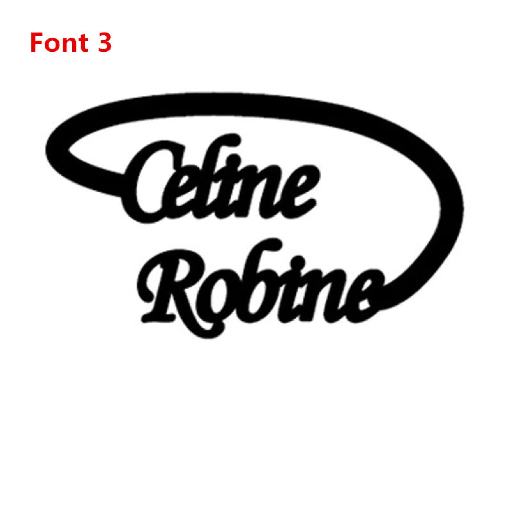 Double Name Ring Custom - 7