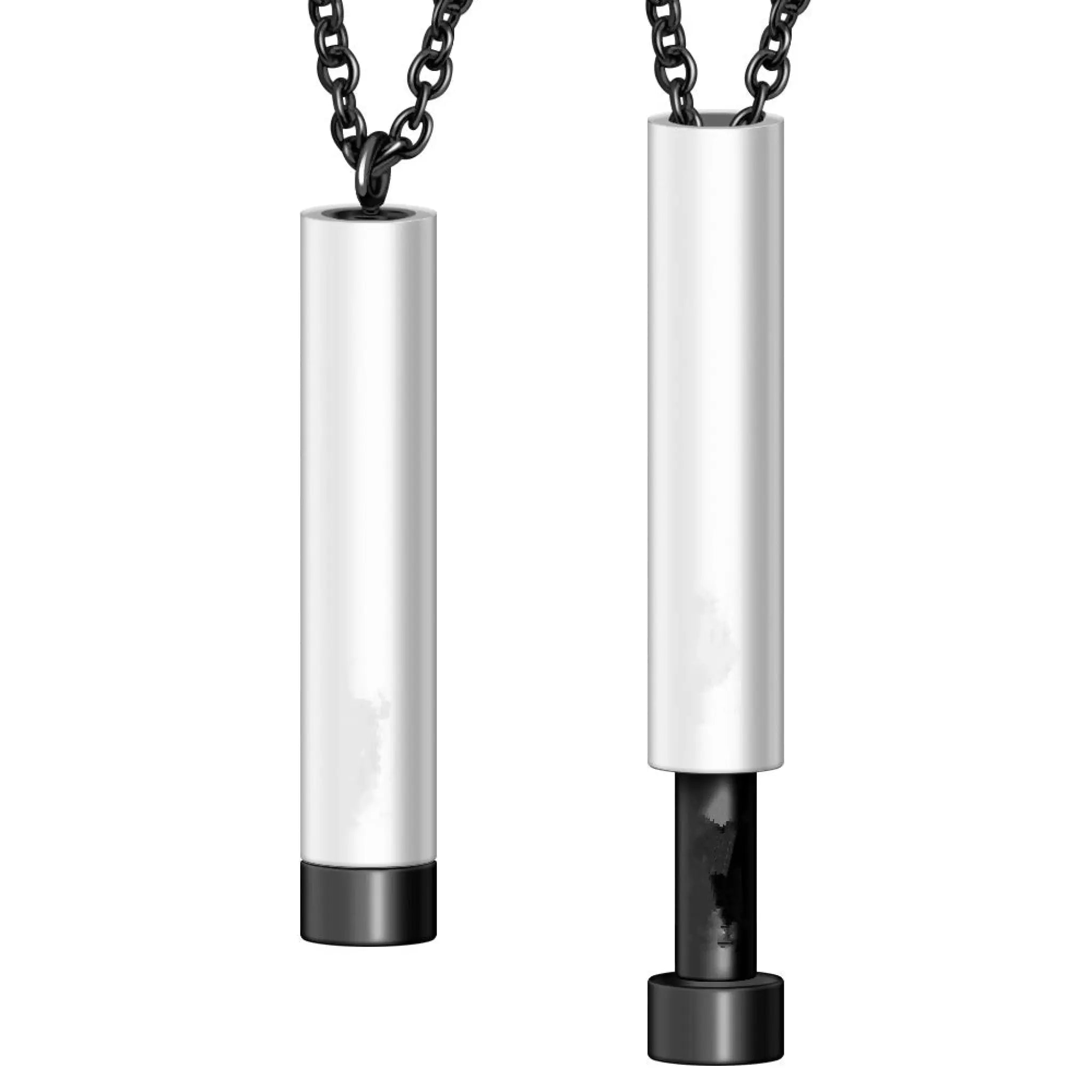 Customize Lovers Name Stainless Steel Necklace Remember Your Most Meaningful Phrase Word - 7