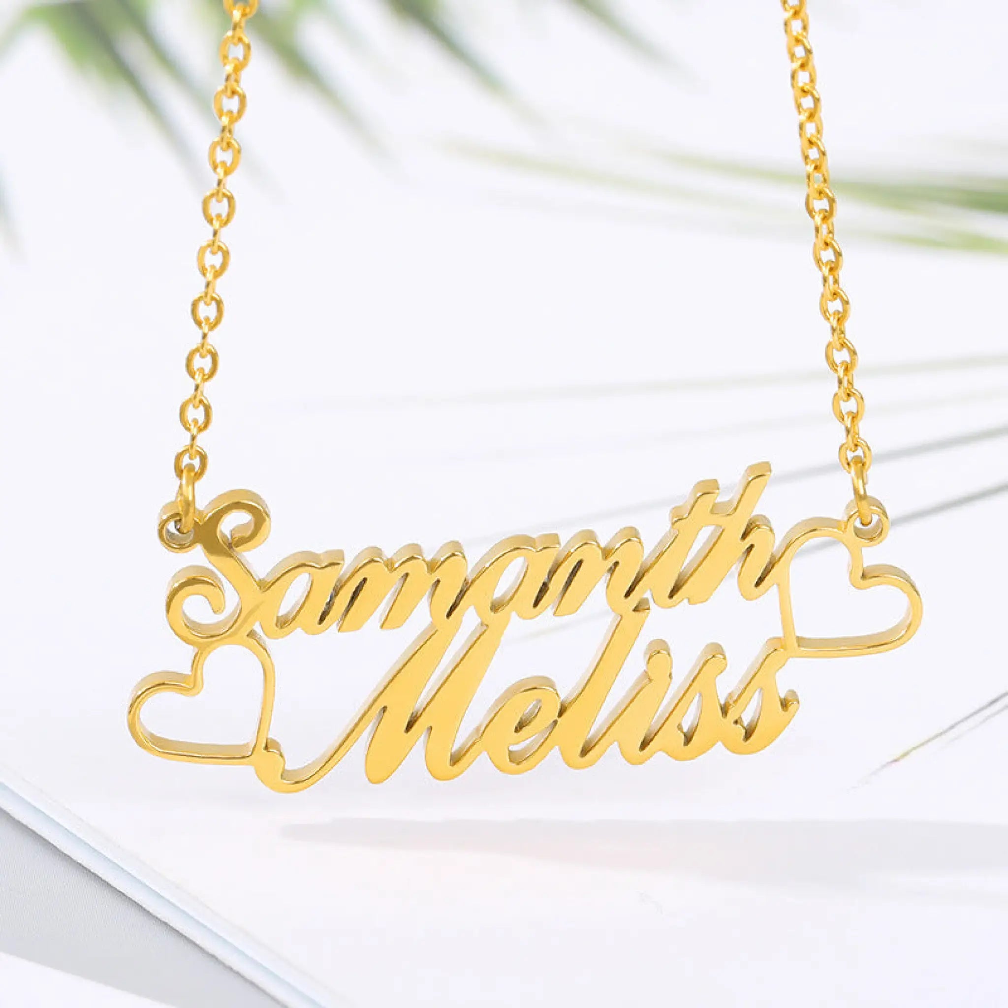 Customized Stainless Steel Name Necklace - 7