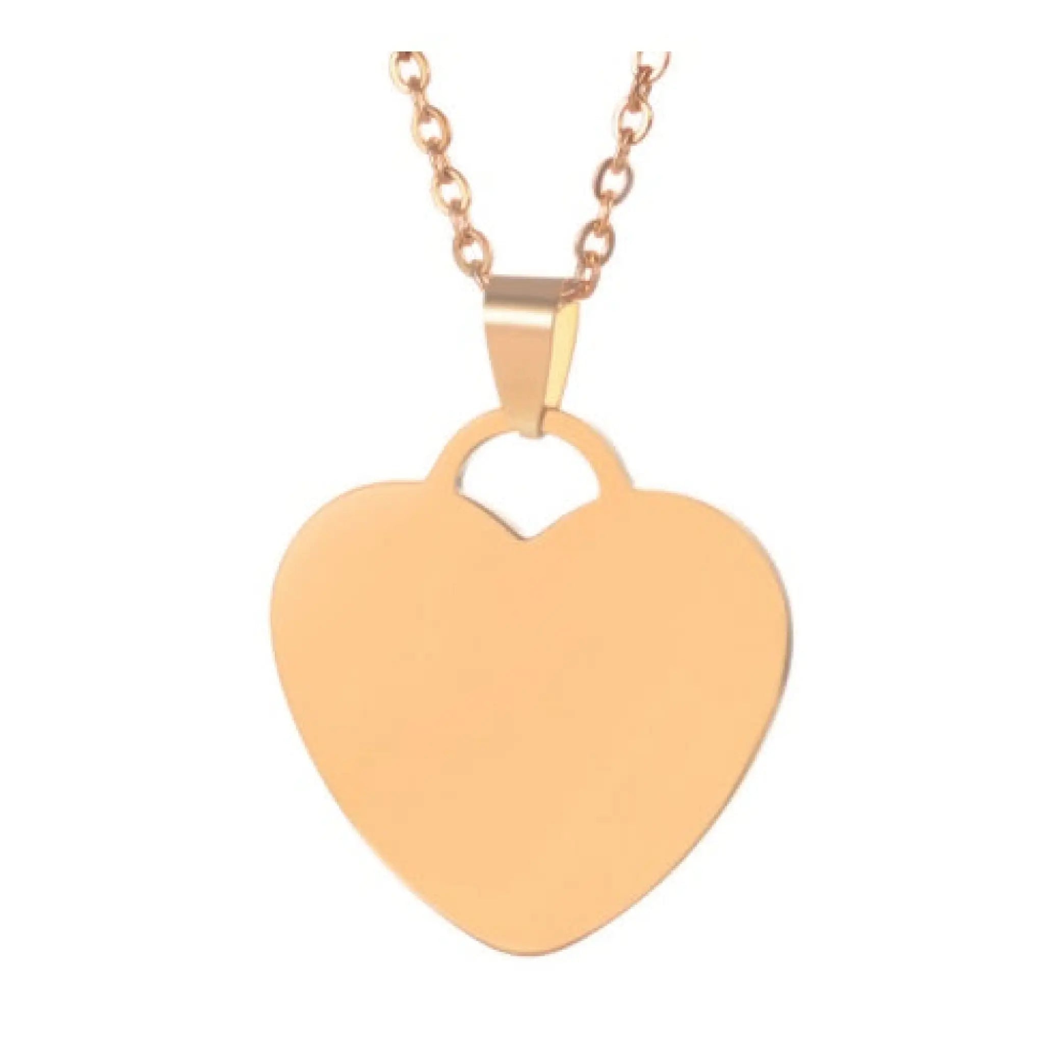 Customized Women’s Photo Necklace Heart Shaped Stainless Steel Pendant Personalized Engraving Picture Name Couple