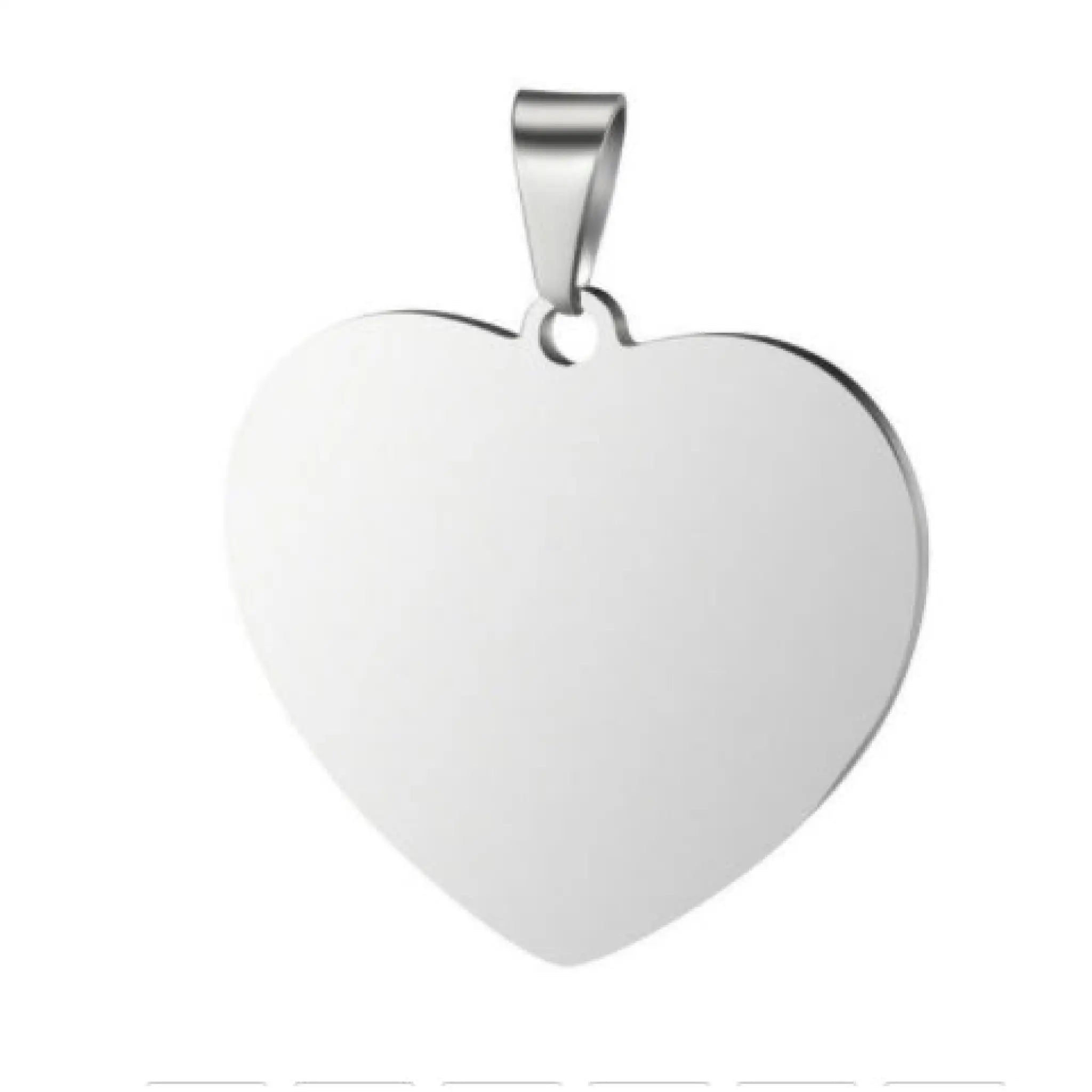 Customized Women’s Photo Necklace Heart Shaped Stainless Steel Pendant Personalized Engraving Picture Name Couple