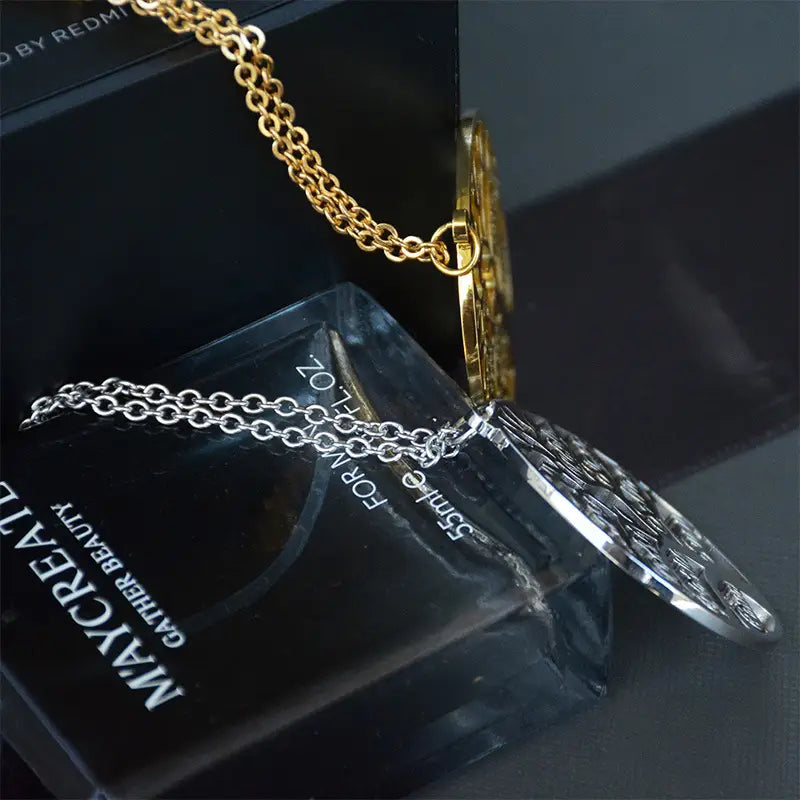Tree Of Life Multi-Name Design Family Necklaces in Gold Titanium Steel by a top life necklace manufacturer