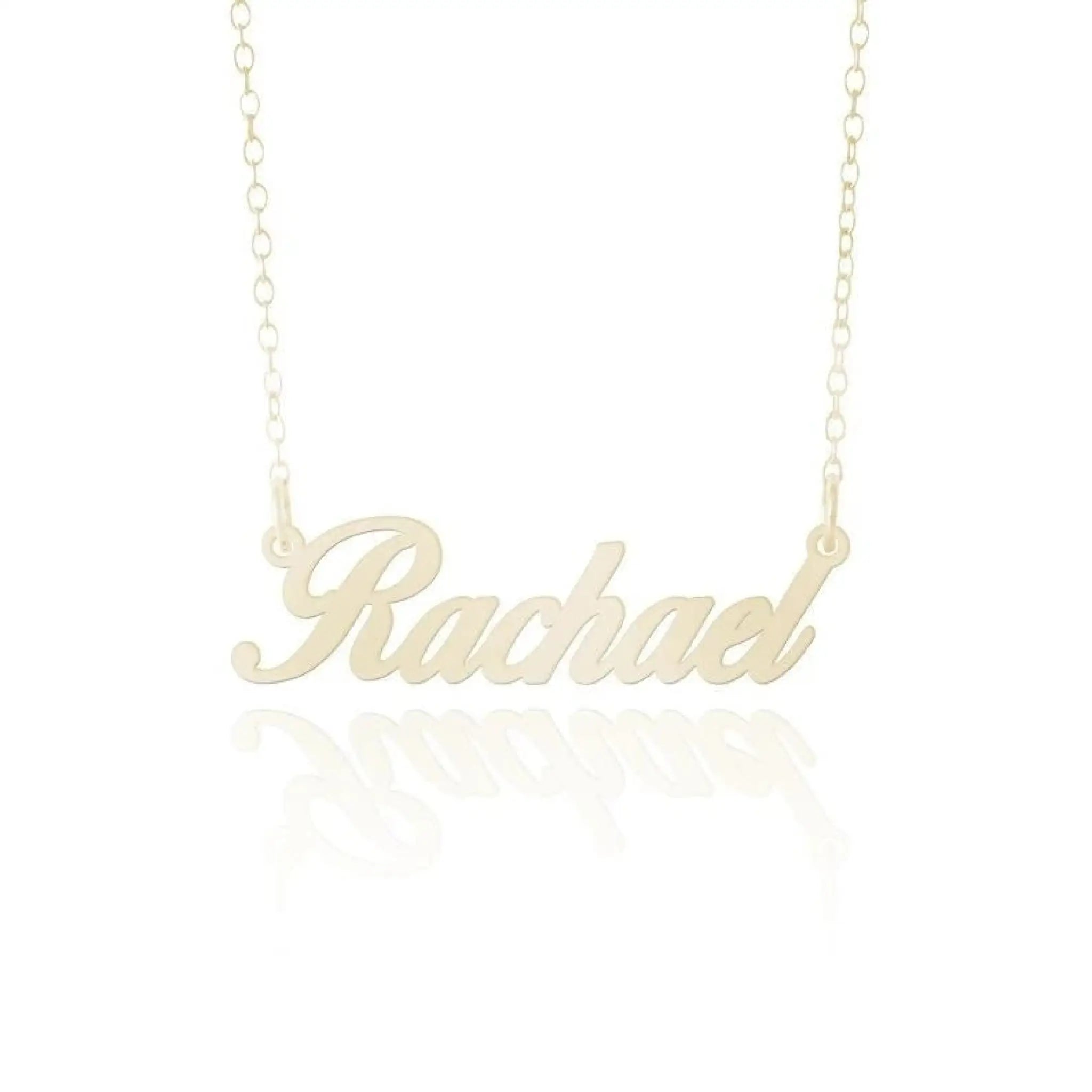 DIY Cusotom Name Necklace - Gold / 55 / ScriptMTBold - 7