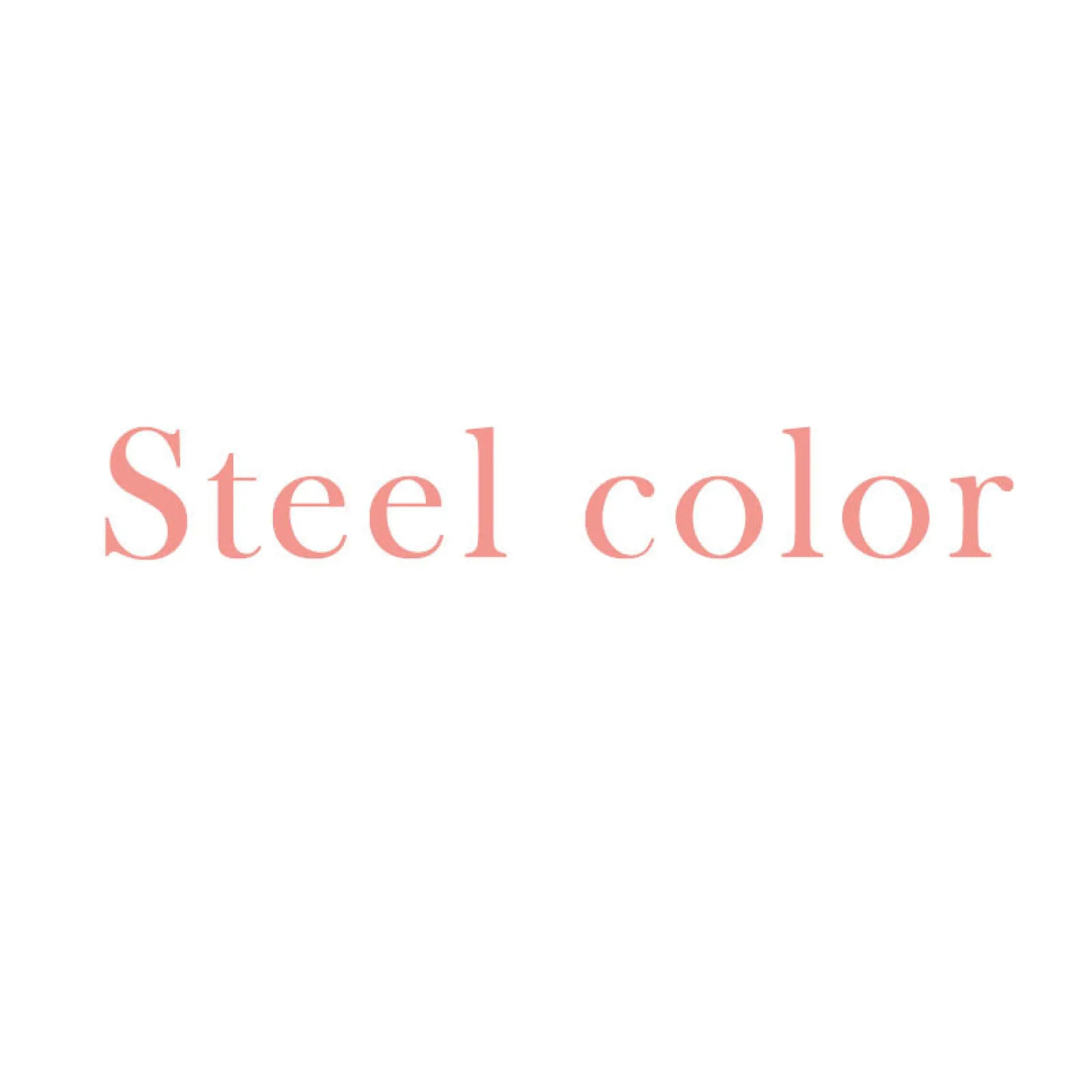 DIY Personalized Custom Stainless Steel Name Earrings - Steel color - 7