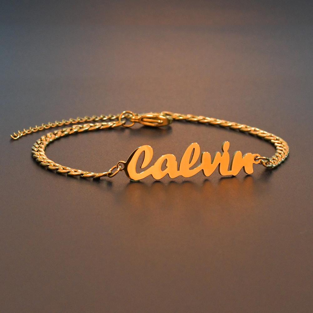 Personalized Stainless Steel Name Bracelets for Unique Jewelry Styles