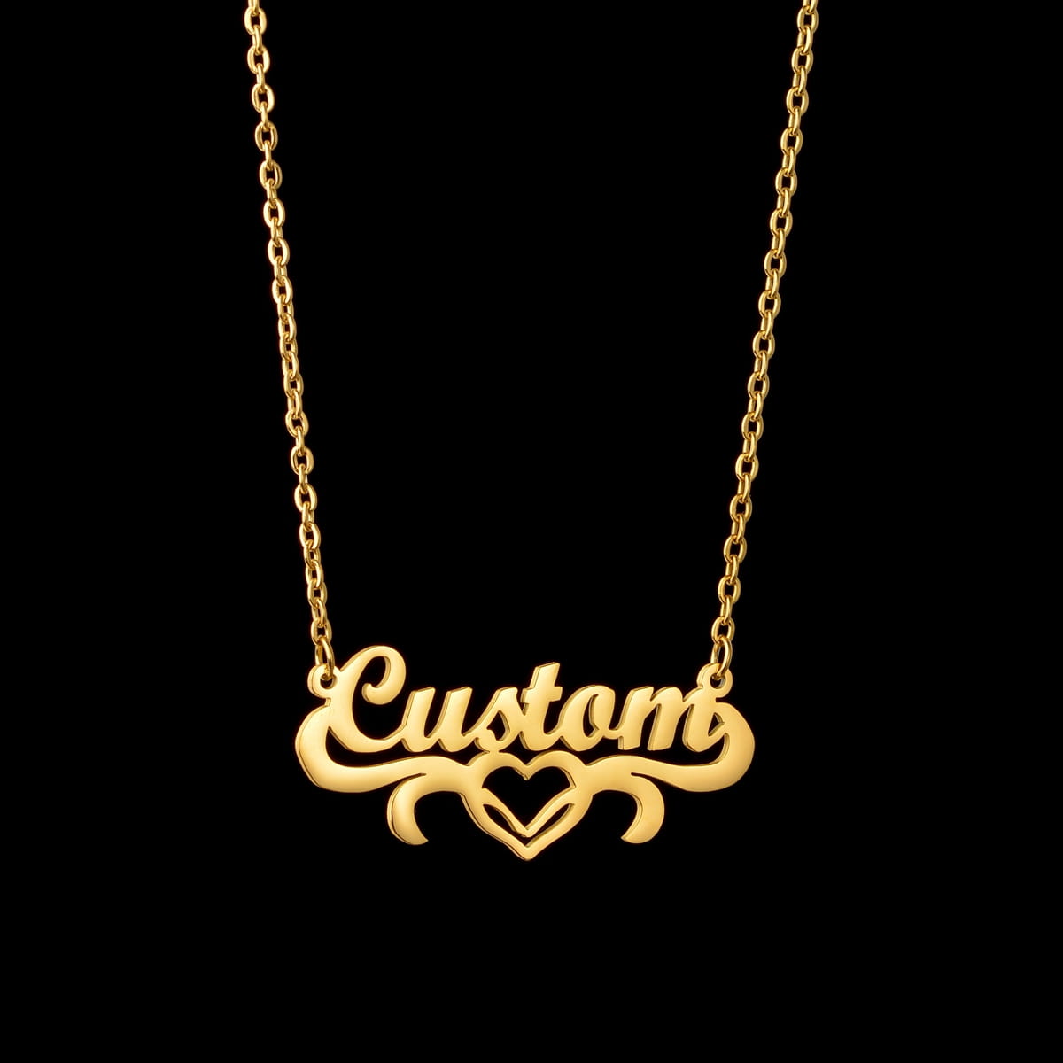 American Personalized Name Necklace