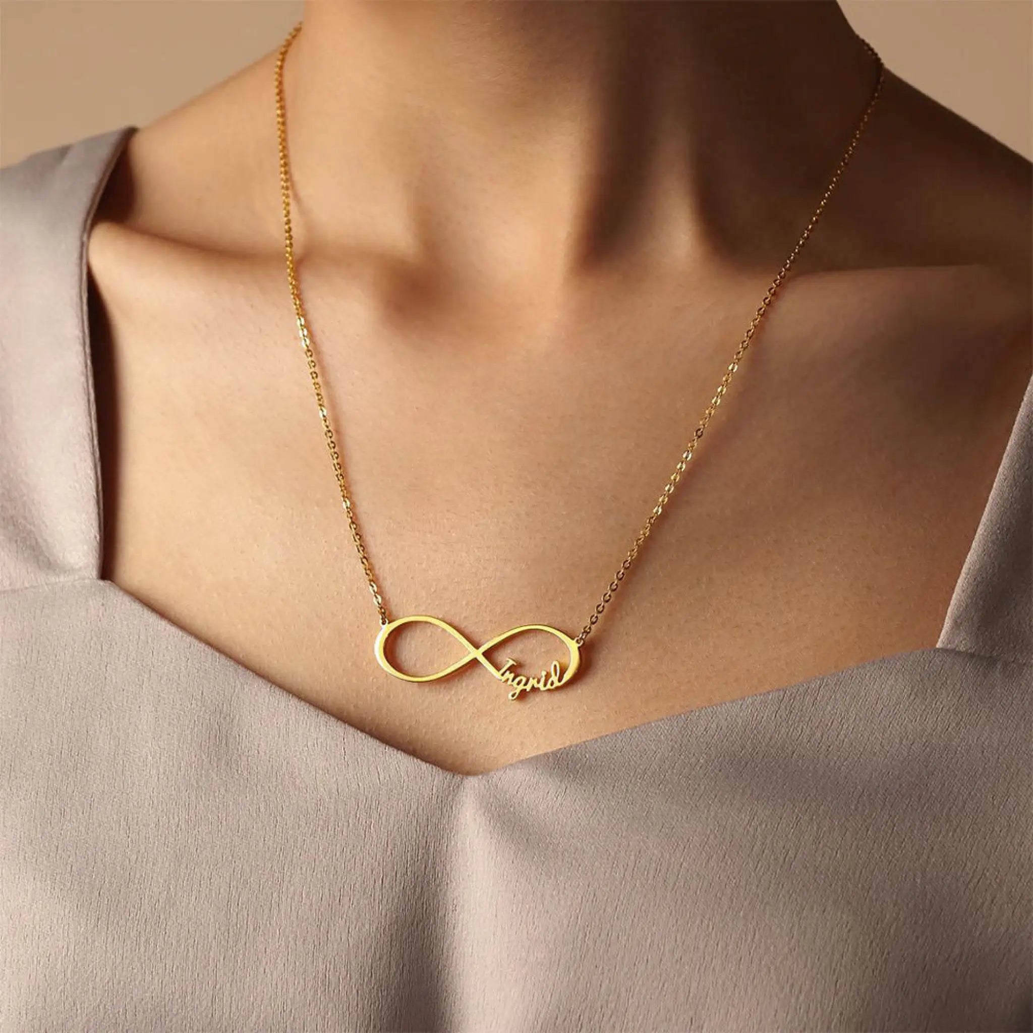 Engraved Name Necklace – 316L Stainless Steel Made for You - Necklace