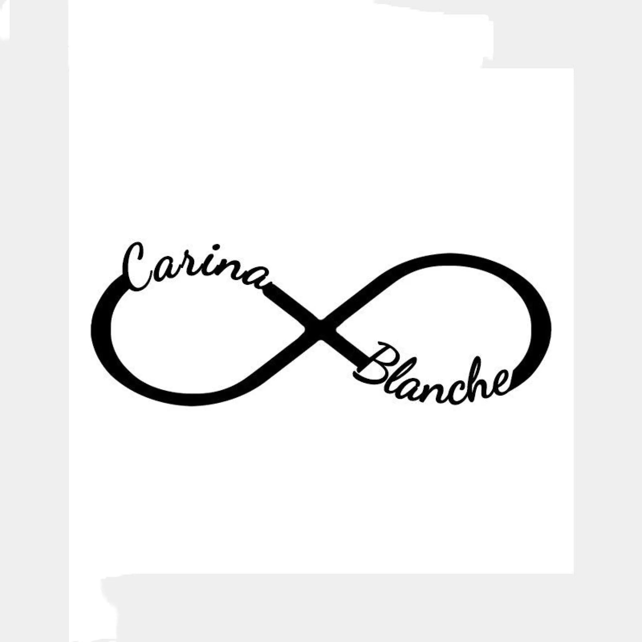 Engraved Name Necklace – 316L Stainless Steel Made for You - Silver / Two names - Necklace