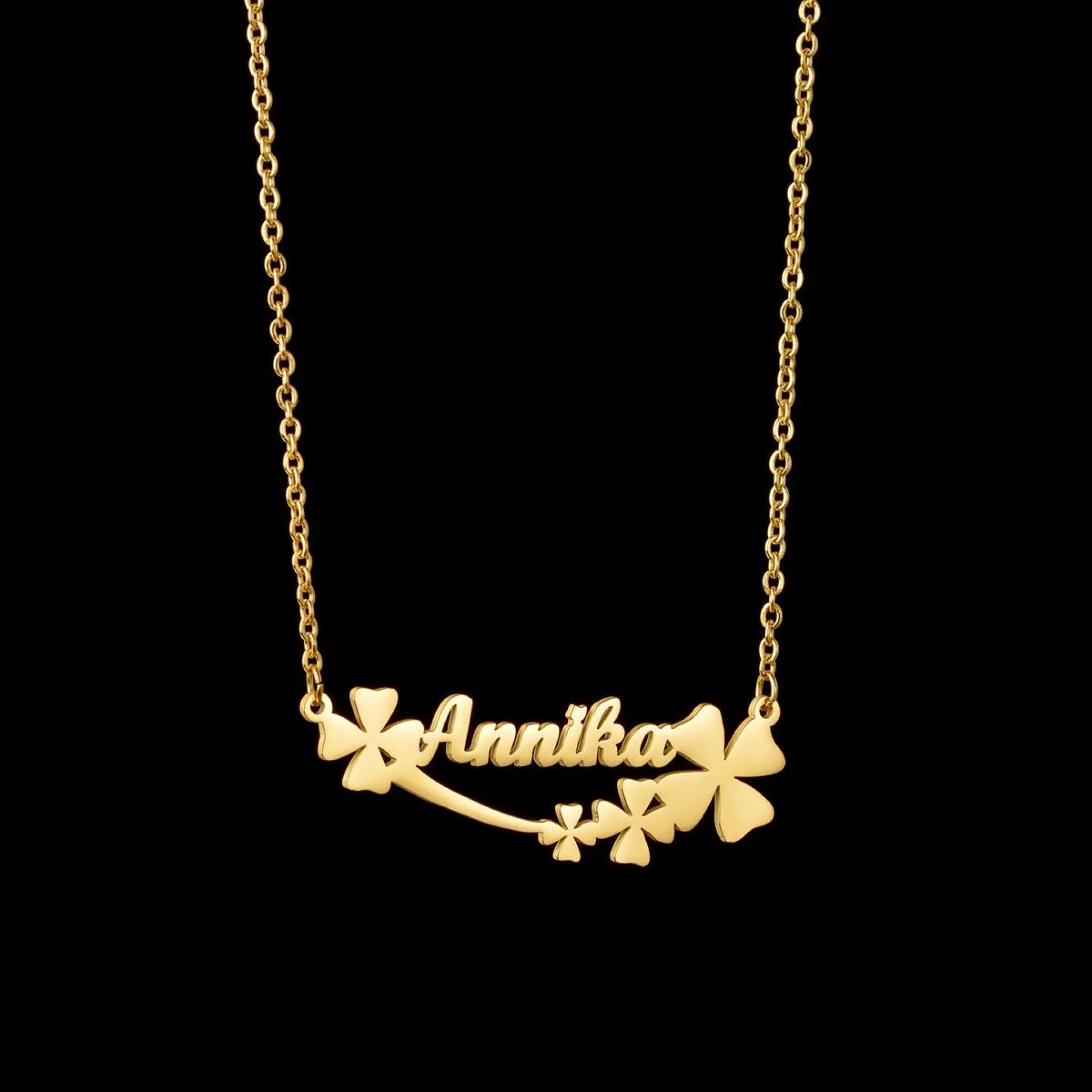 European And American Personalized Name Necklace - F - 7