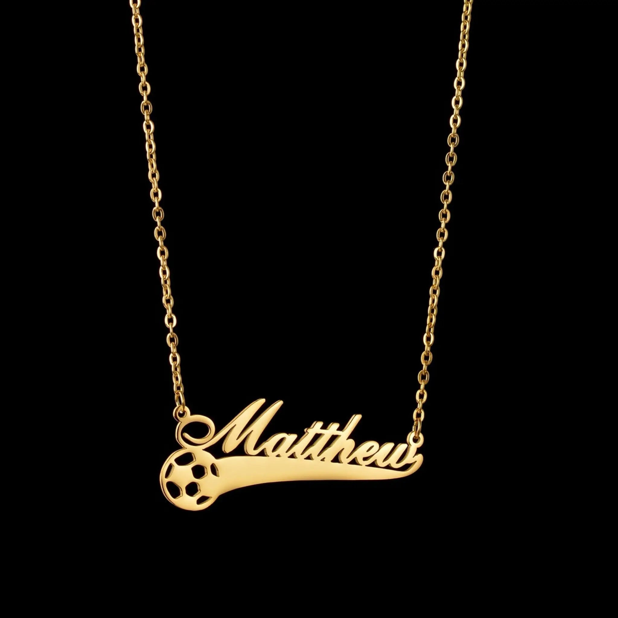 European And American Personalized Name Necklace - O - 7
