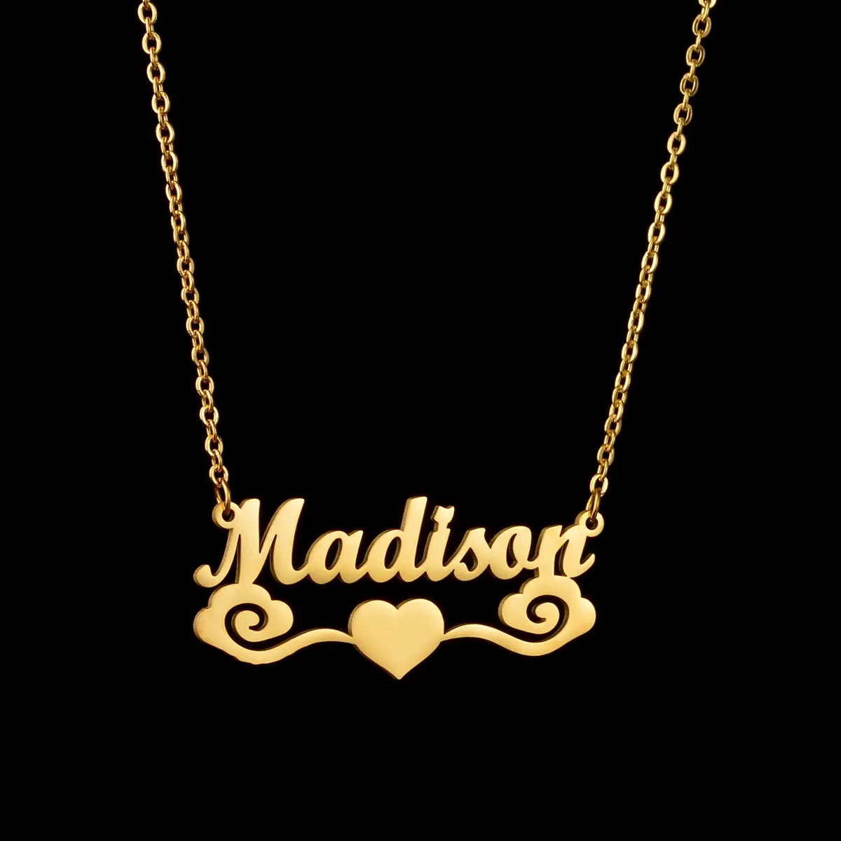 American Personalized Name Necklace