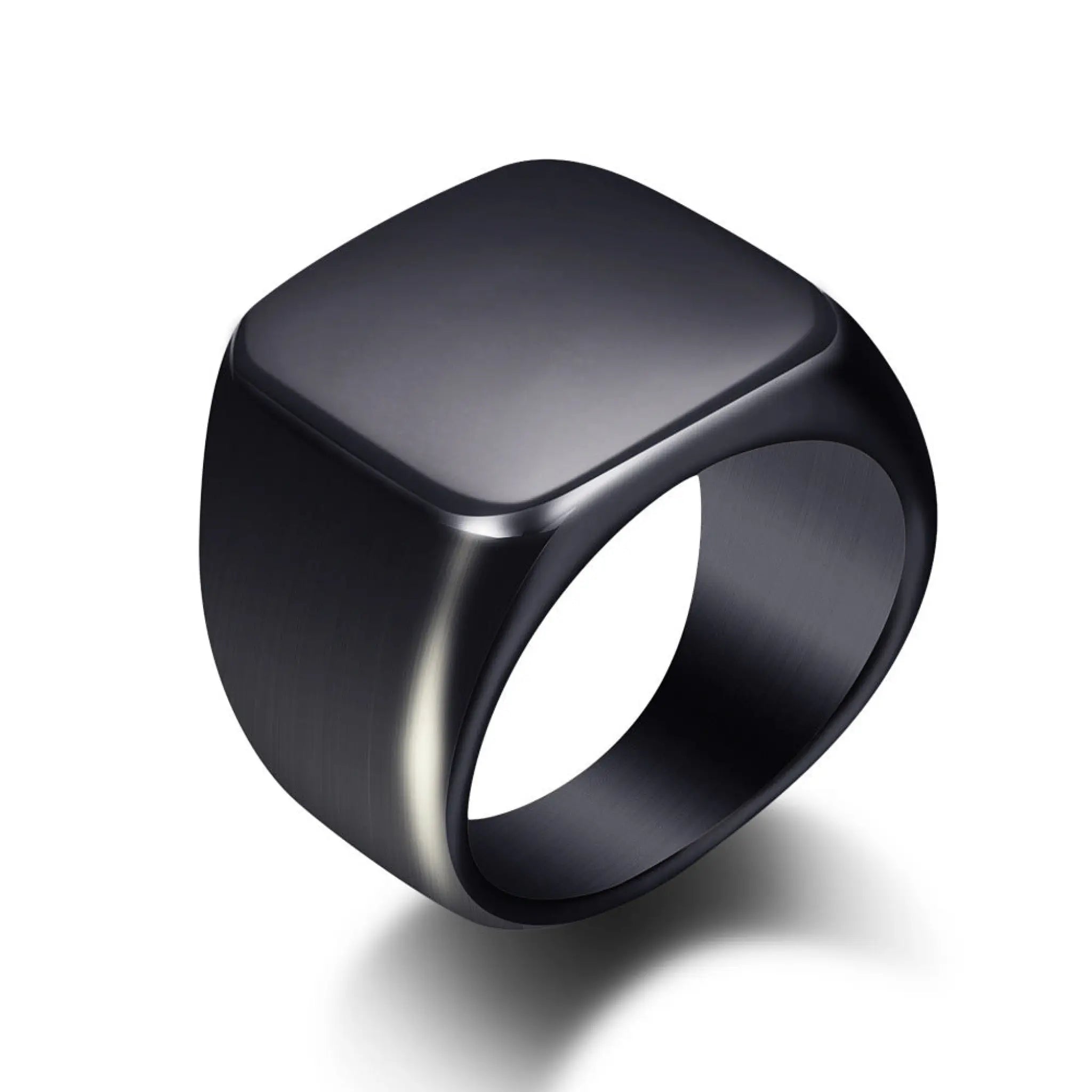 Customized Engrave Name Ring - 13size / Black - 7