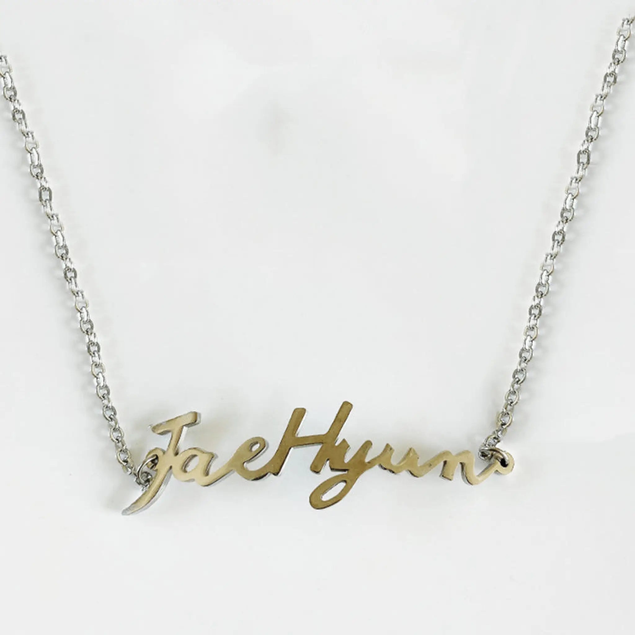 K-POP NCT Member Name Letter Necklace - JaeHyun - 4