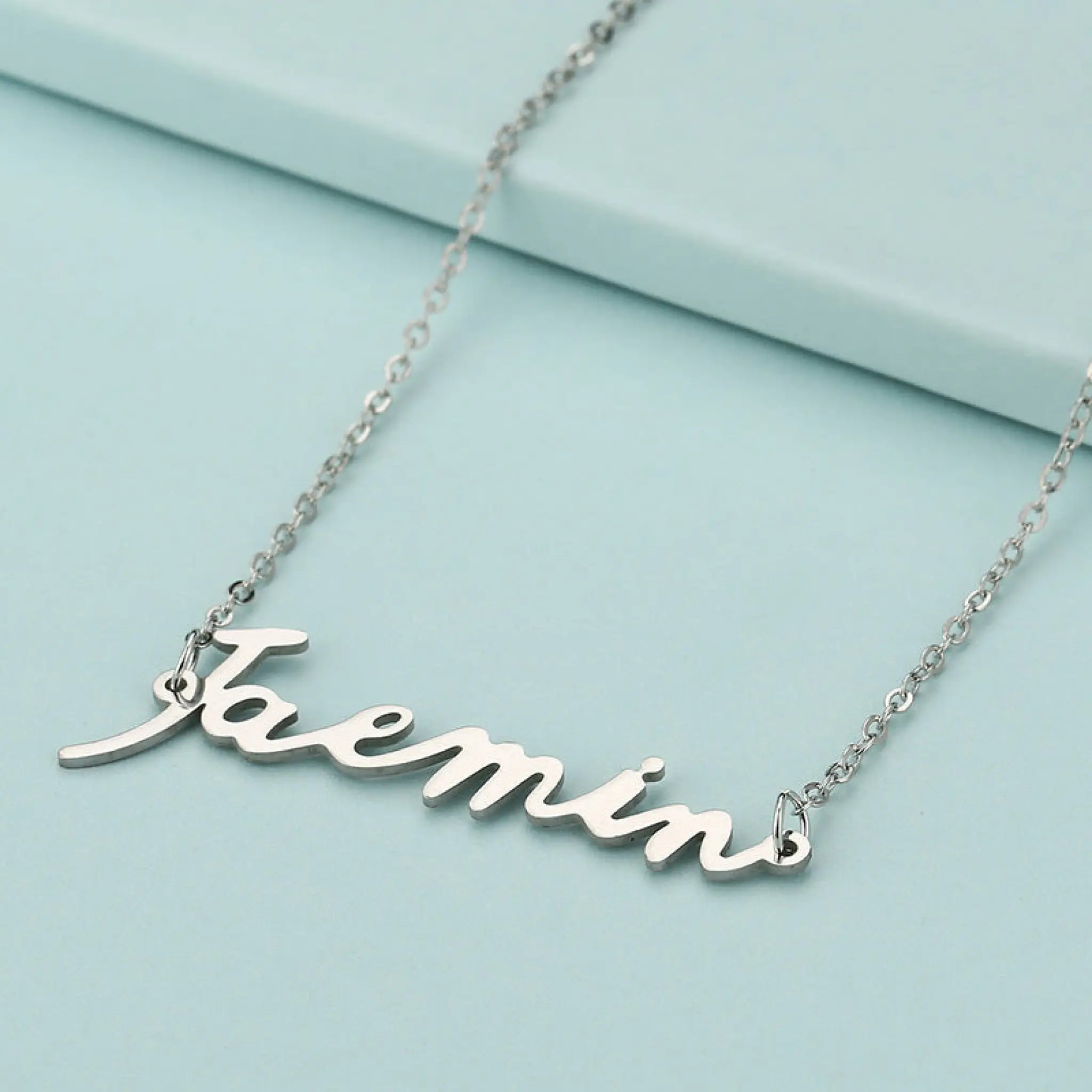K-POP NCT Member Name Letter Necklace - Jaemin - 4