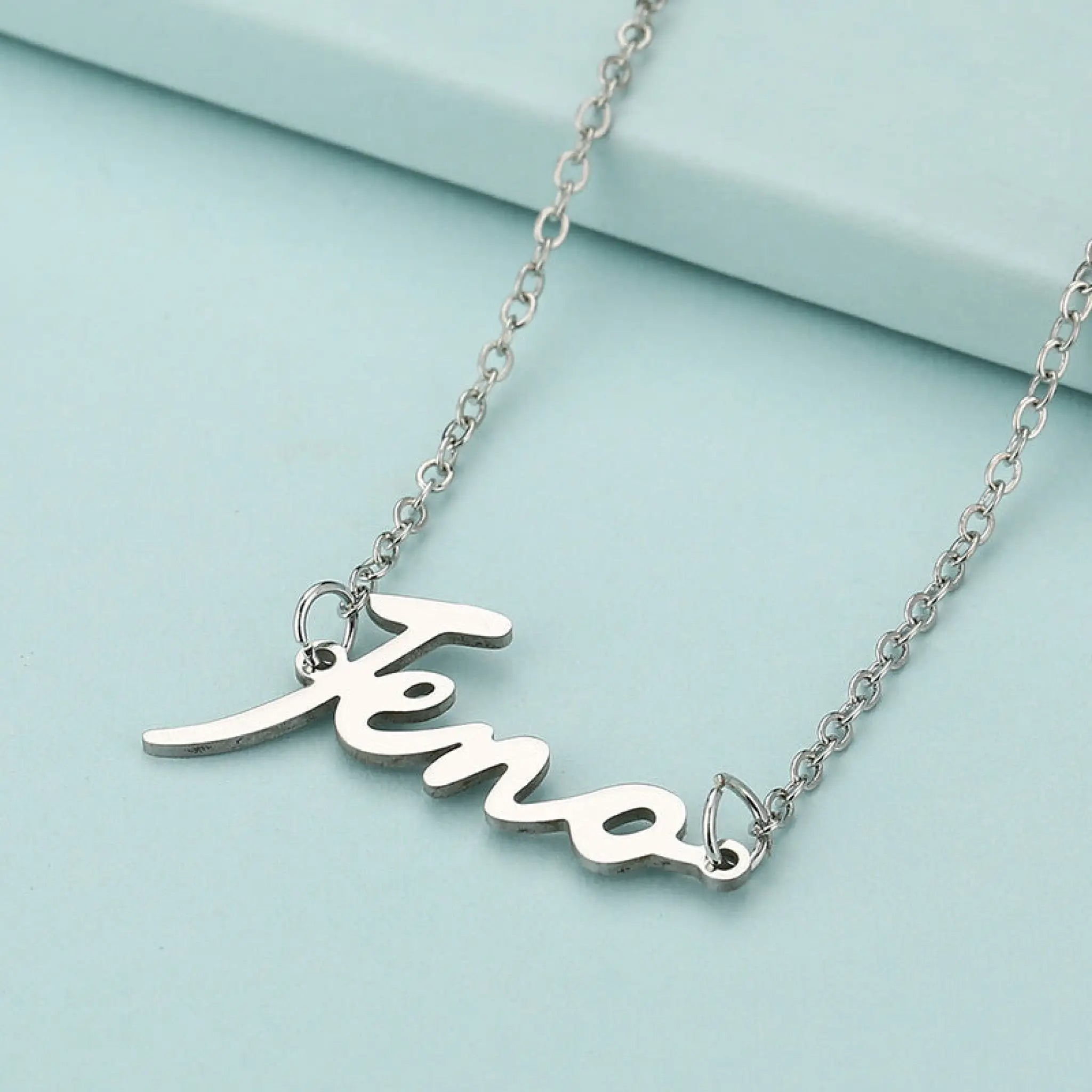 K-POP NCT Member Name Letter Necklace - Jeno - 4