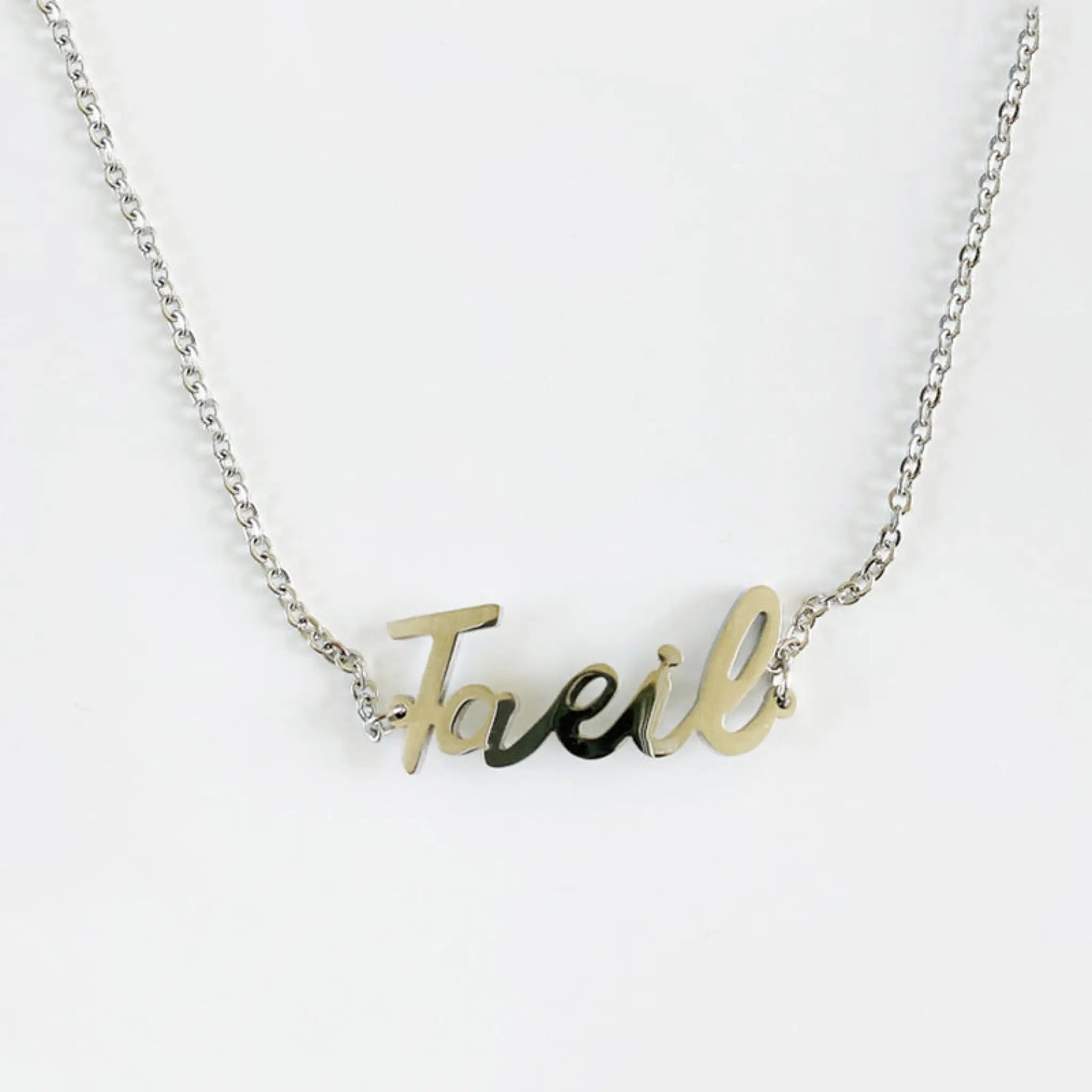 K-POP NCT Member Name Letter Necklace - Taeil - 4