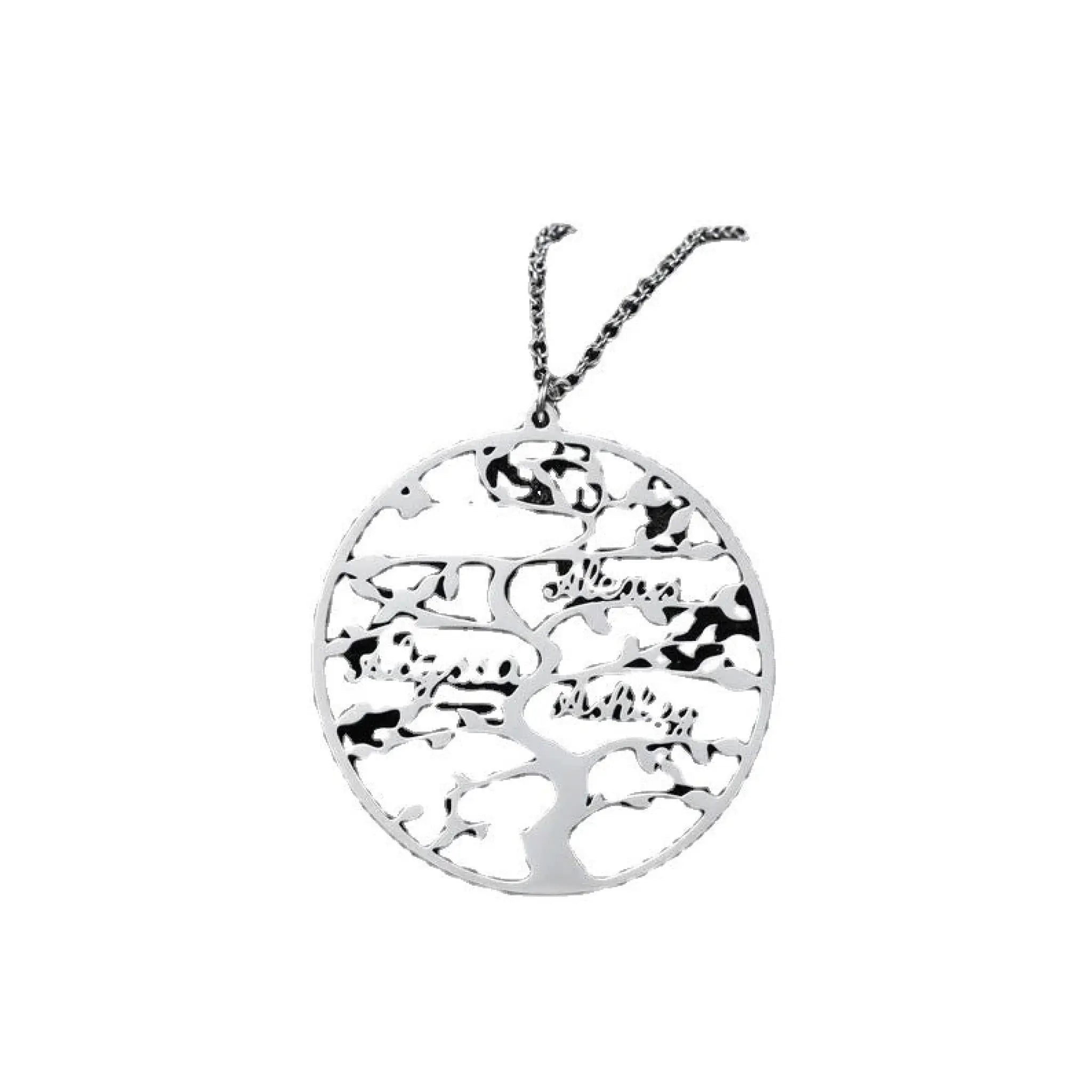 Life Tree Necklace English Name - 7