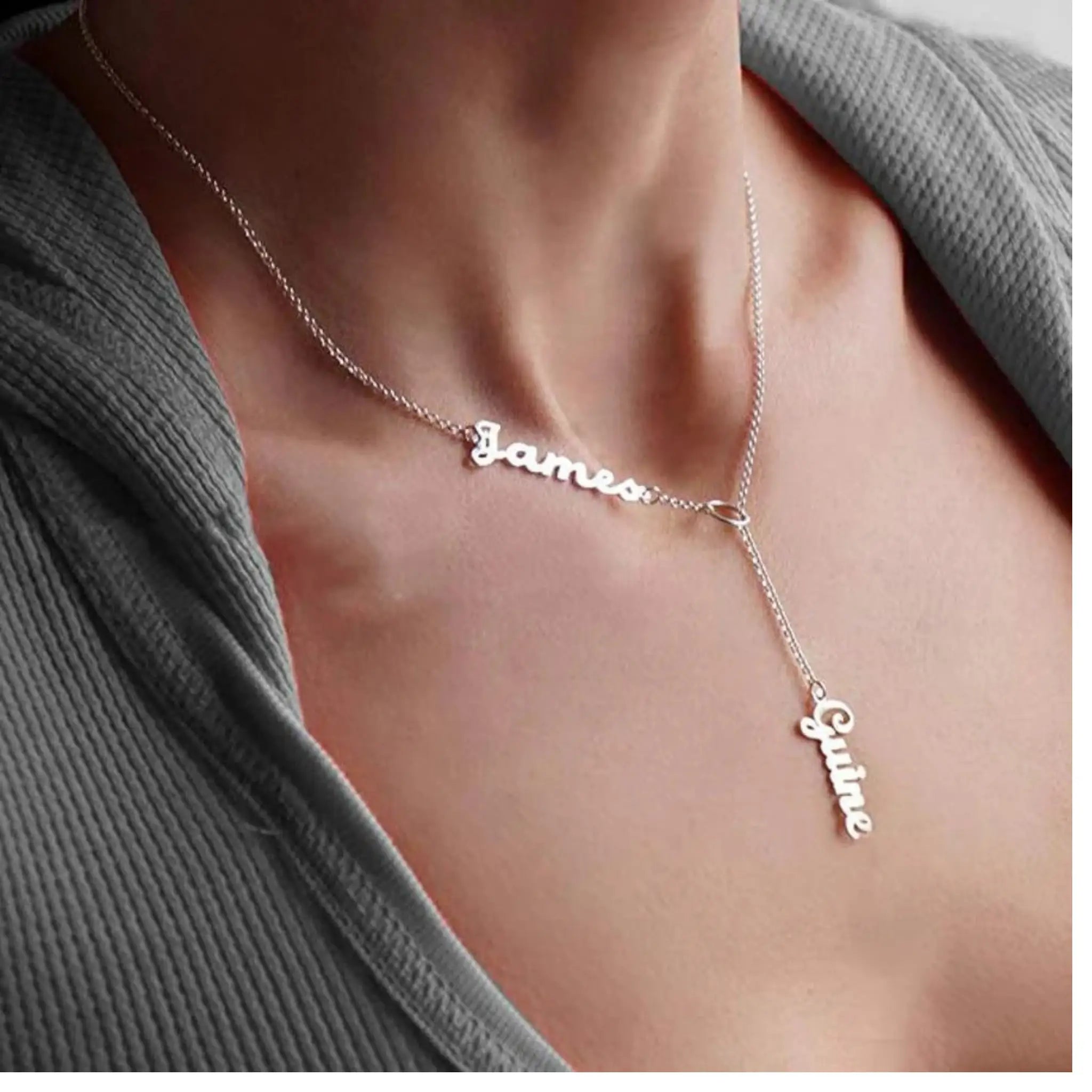 Luxury Custom Name Necklace  Unique & Stylish Fashion Piece