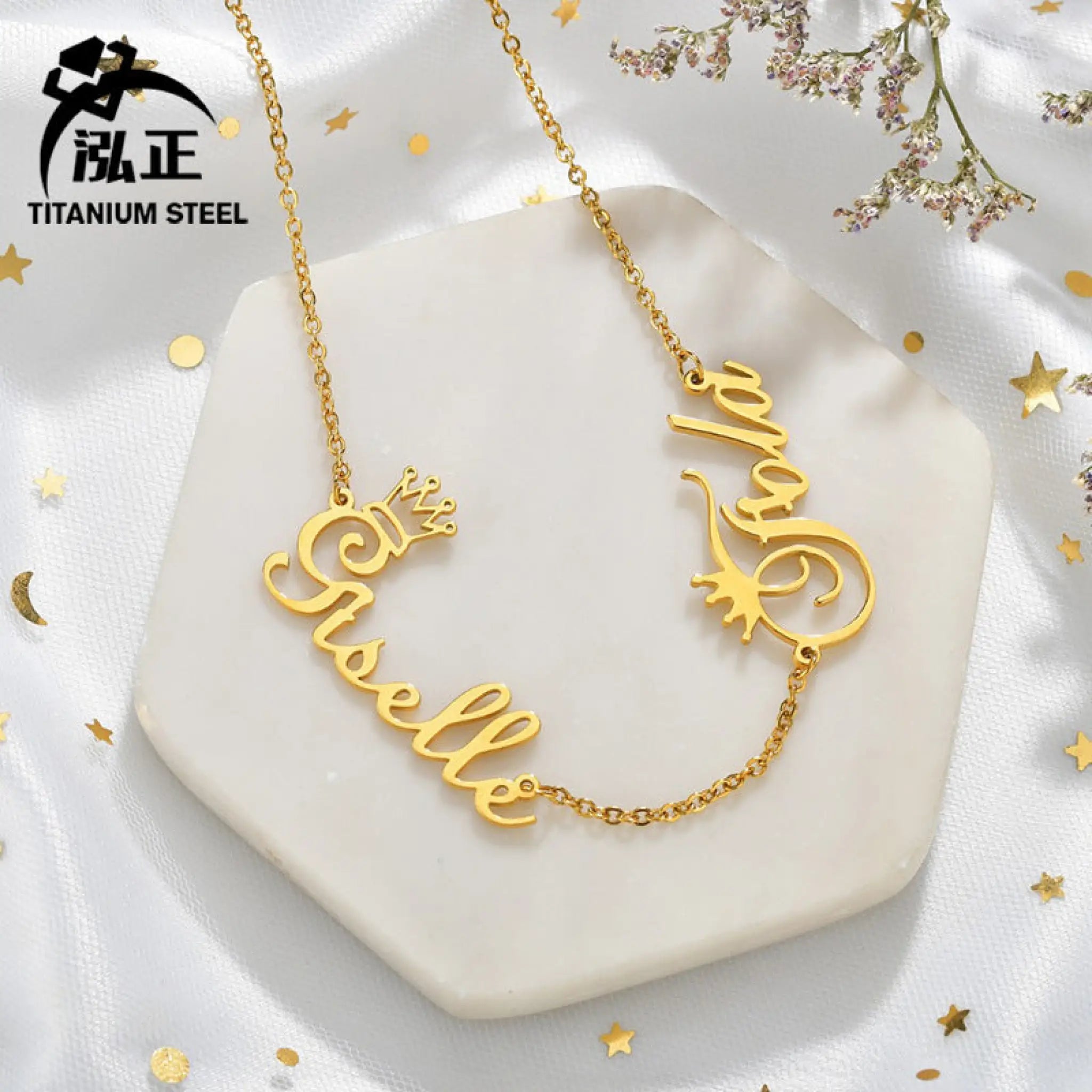 Name Custom Necklace Customize Multiple Name Necklaces - Necklace