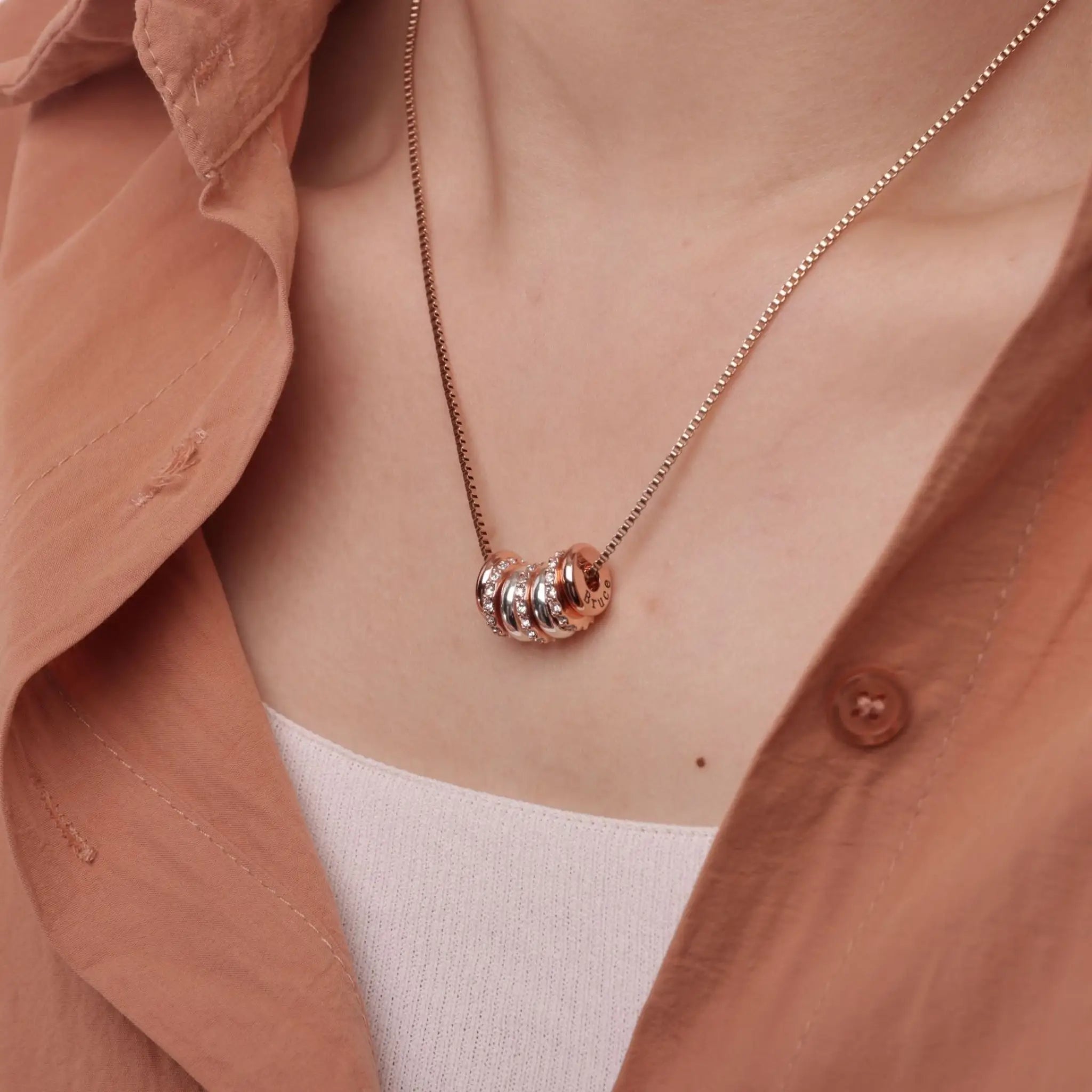 Name Custom Necklace Ladies Pendant Necklace - Necklace