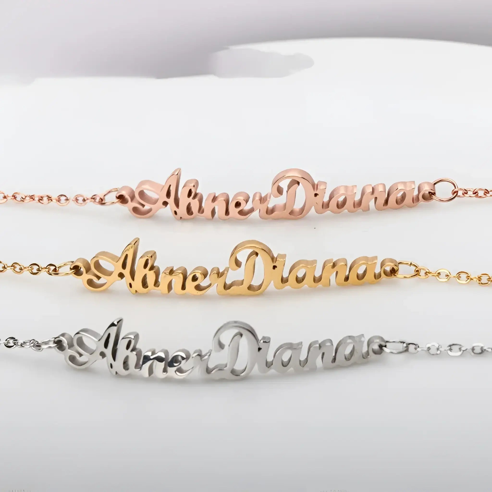Name Earrings With Engraved Characters Are Versatile And Minimalist - 7