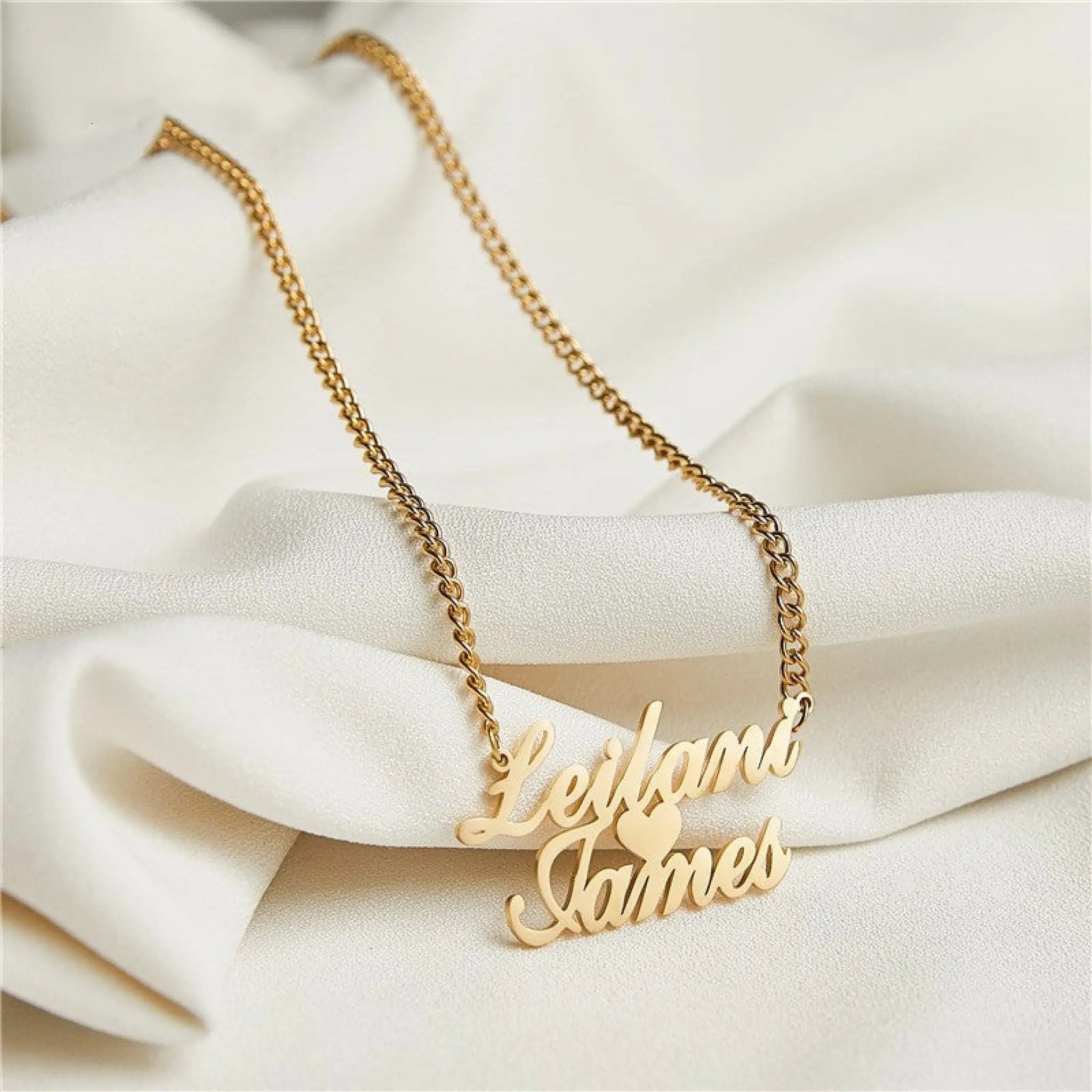 Personalized Custom Letter Necklace Custom Name Zircon - Name Necklace