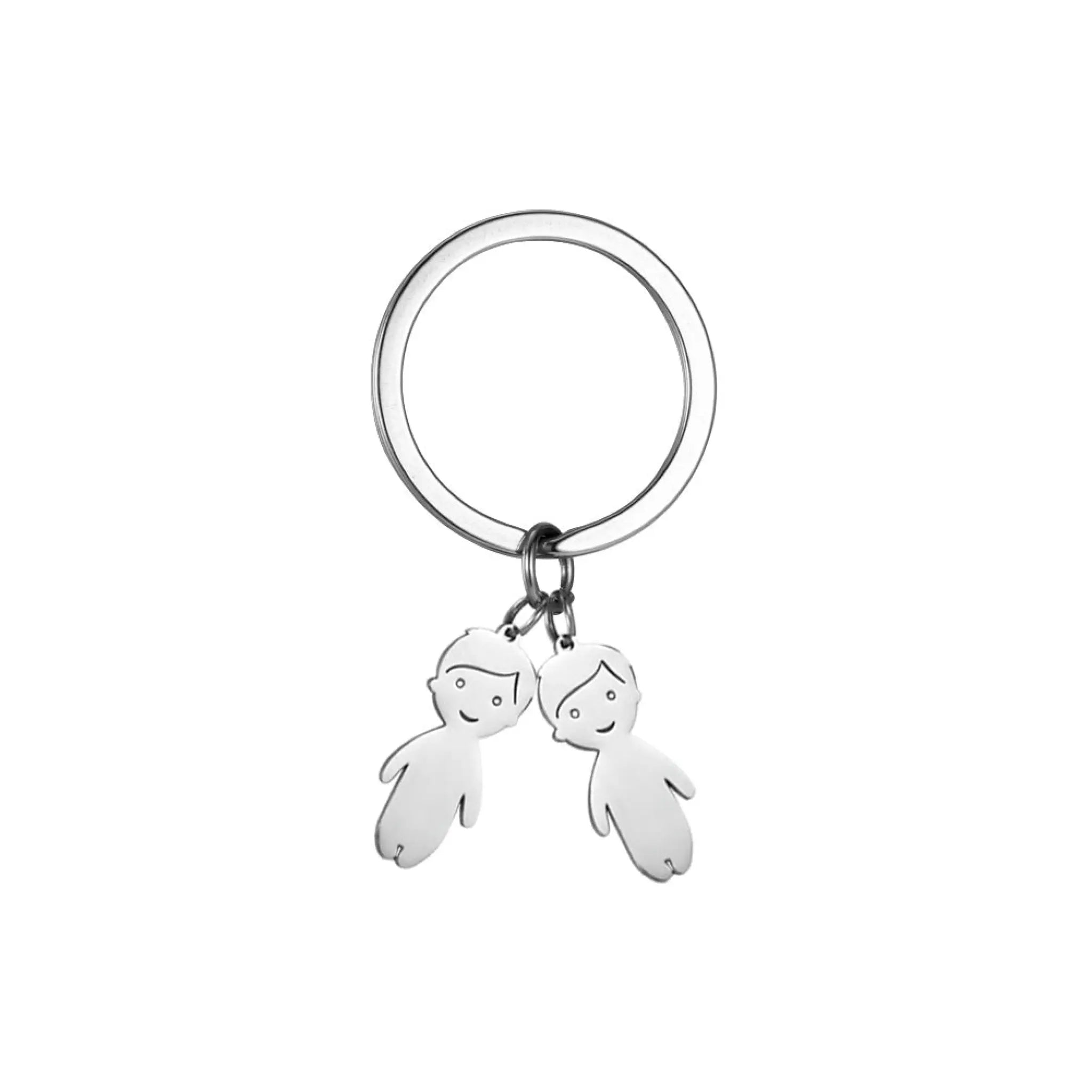 Personalized Custom Name Date Keychain Boy Girl Child Original - 5style - 7