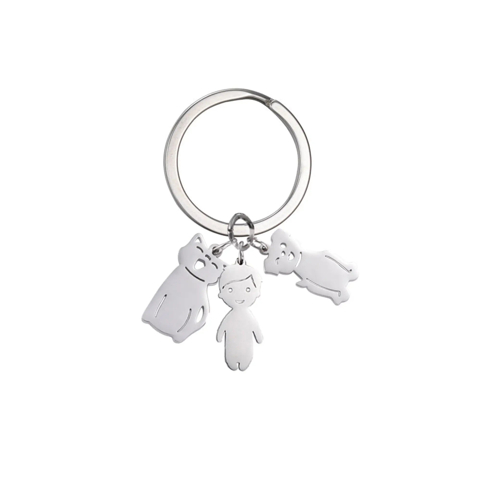Personalized Custom Name Date Keychain Boy Girl Child Original - 40style - 7