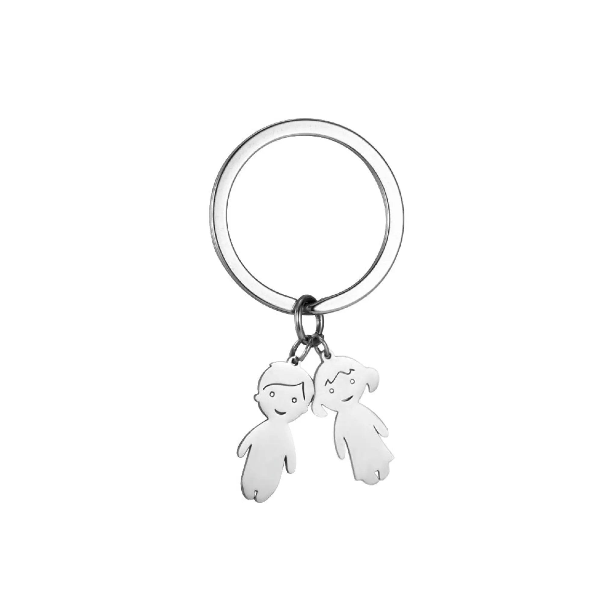 Personalized Custom Name Date Keychain Boy Girl Child Original - 7style - 7