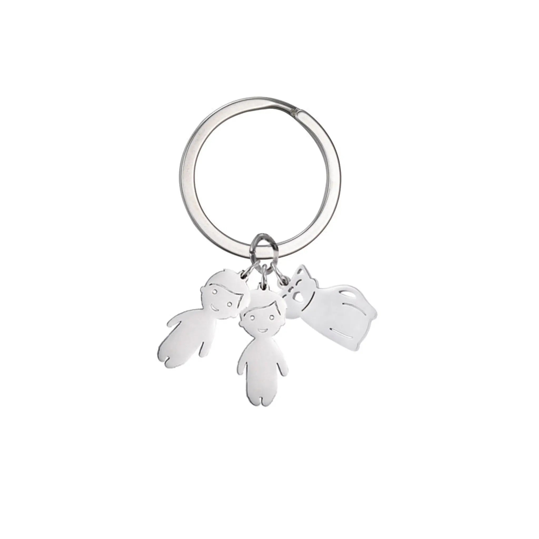 Personalized Custom Name Date Keychain Boy Girl Child Original - 30style - 7