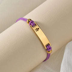 Personalized DIY Hand Woven Color Bracelet European And American Jewelry - A - 7