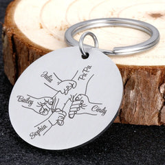 Personalized Father’s Day Keychain DIY Name - 7