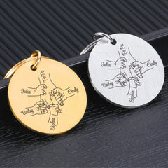 Personalized Father’s Day Keychain DIY Name - 7