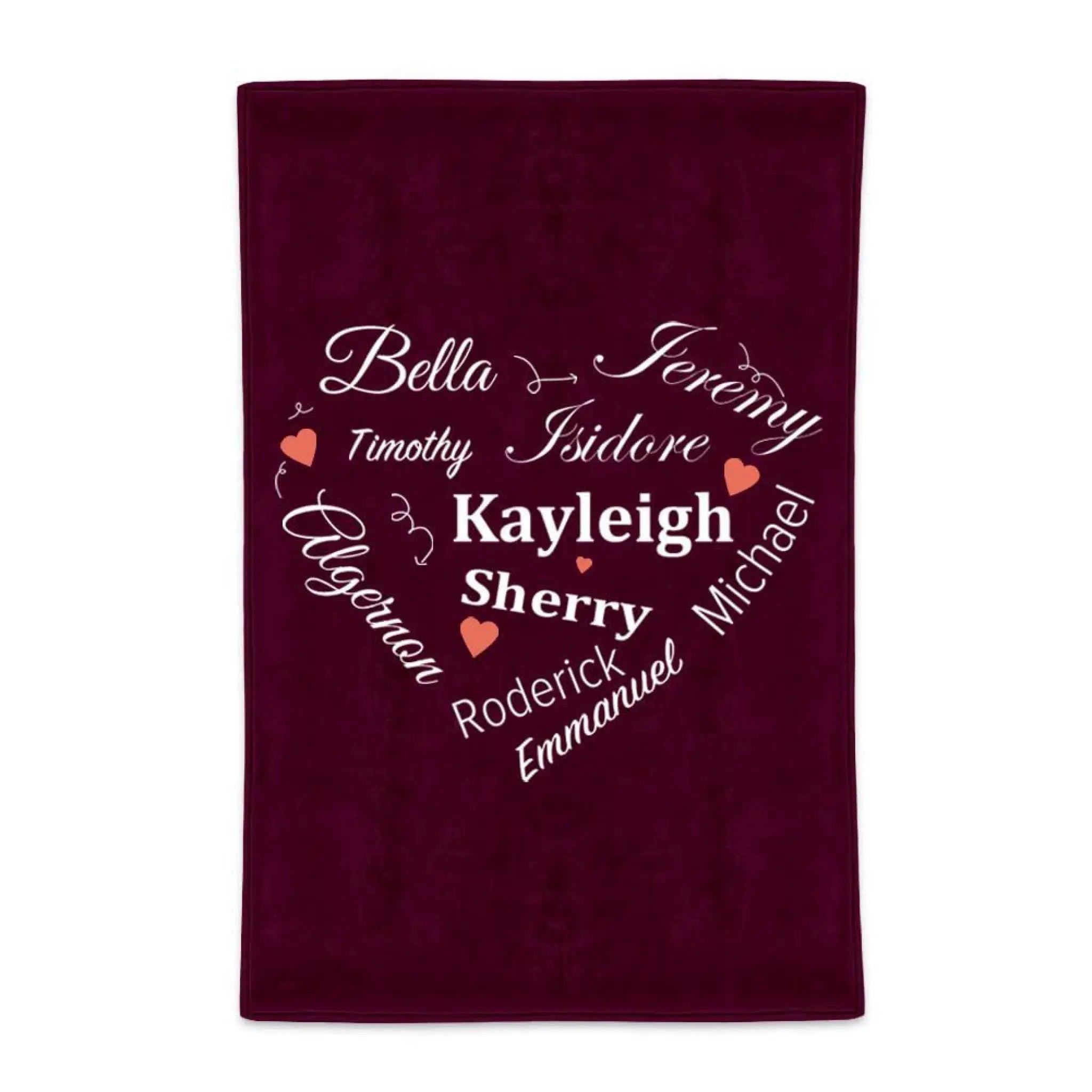 Personalized Name Blanket For Infants And Toddlers - 5 Style / Flannel 100x130cm - 7