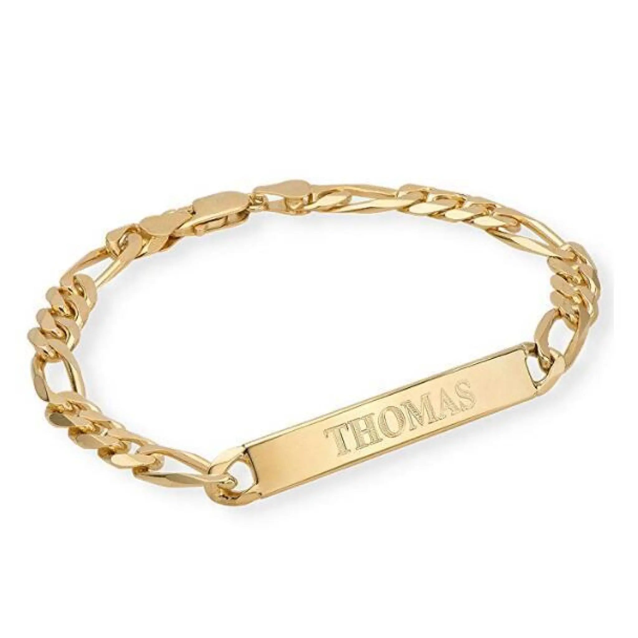Personalized Name Custom Amazon Bracelet - Gold - 7
