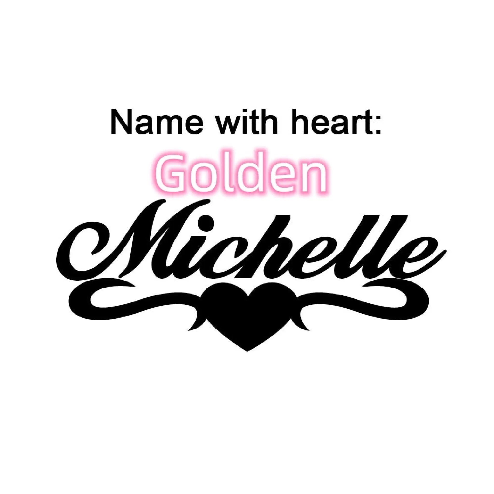 Personalized name necklace,Custom name necklace Custom Jewelry - Golden / 40cm / D - 7