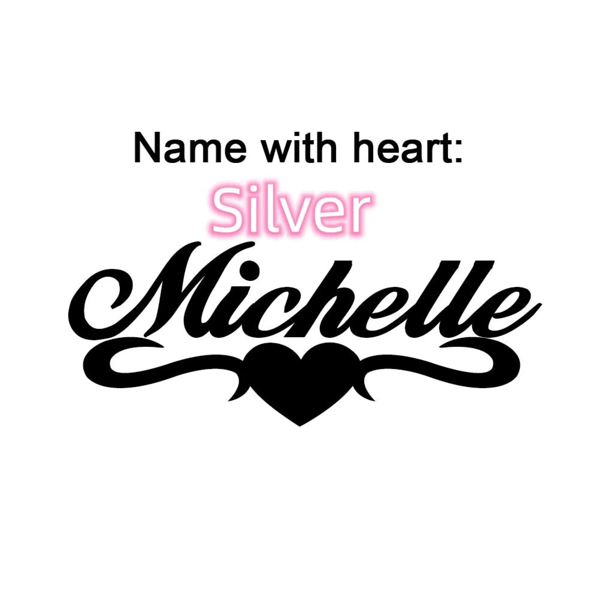 Personalized name necklace,Custom name necklace Custom Jewelry - Silver / 40cm / D - 7