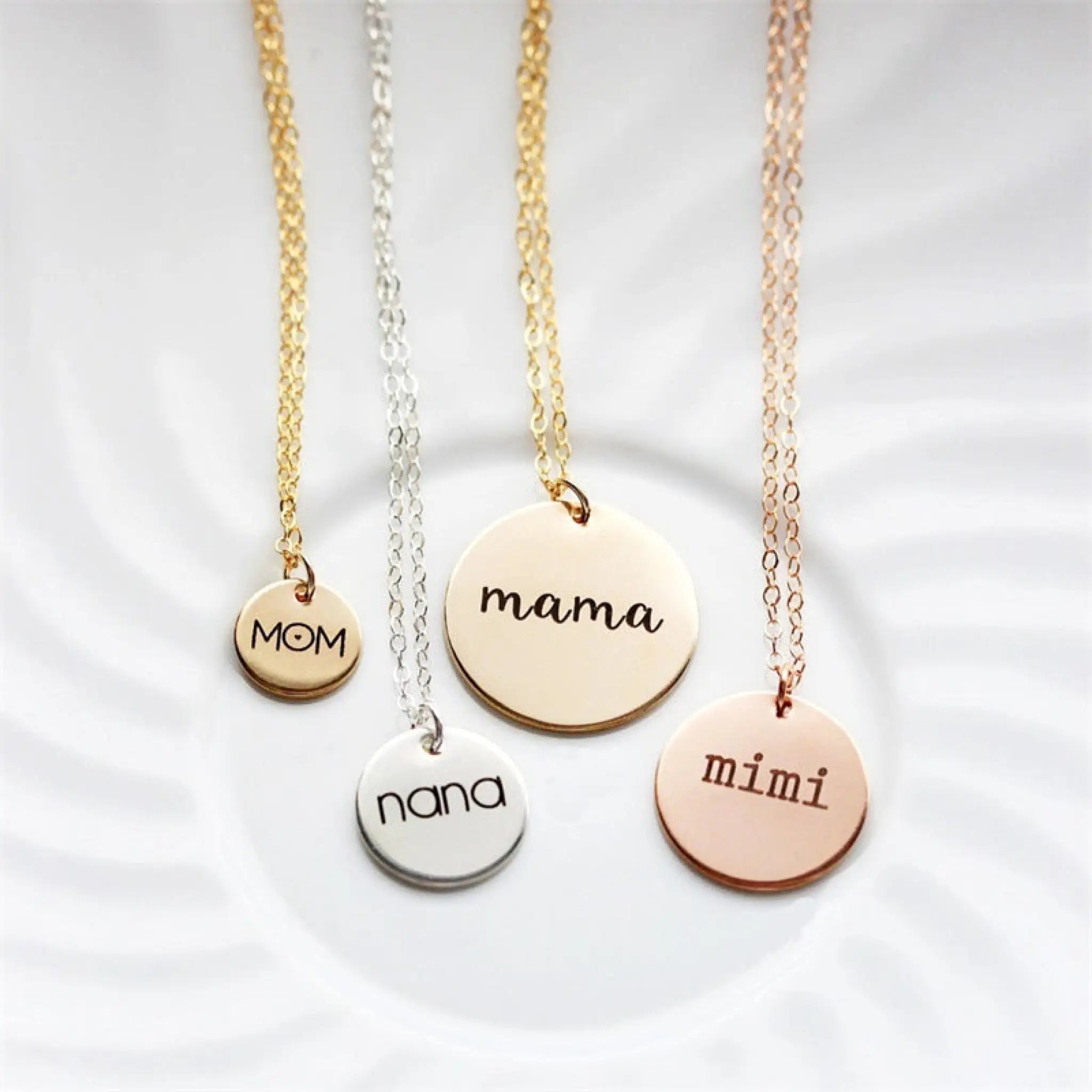 Personalized Name Stainless Steel Ladies Clavicle Chain - 7