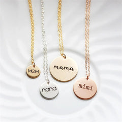Personalized Name Stainless Steel Ladies Clavicle Chain - 7