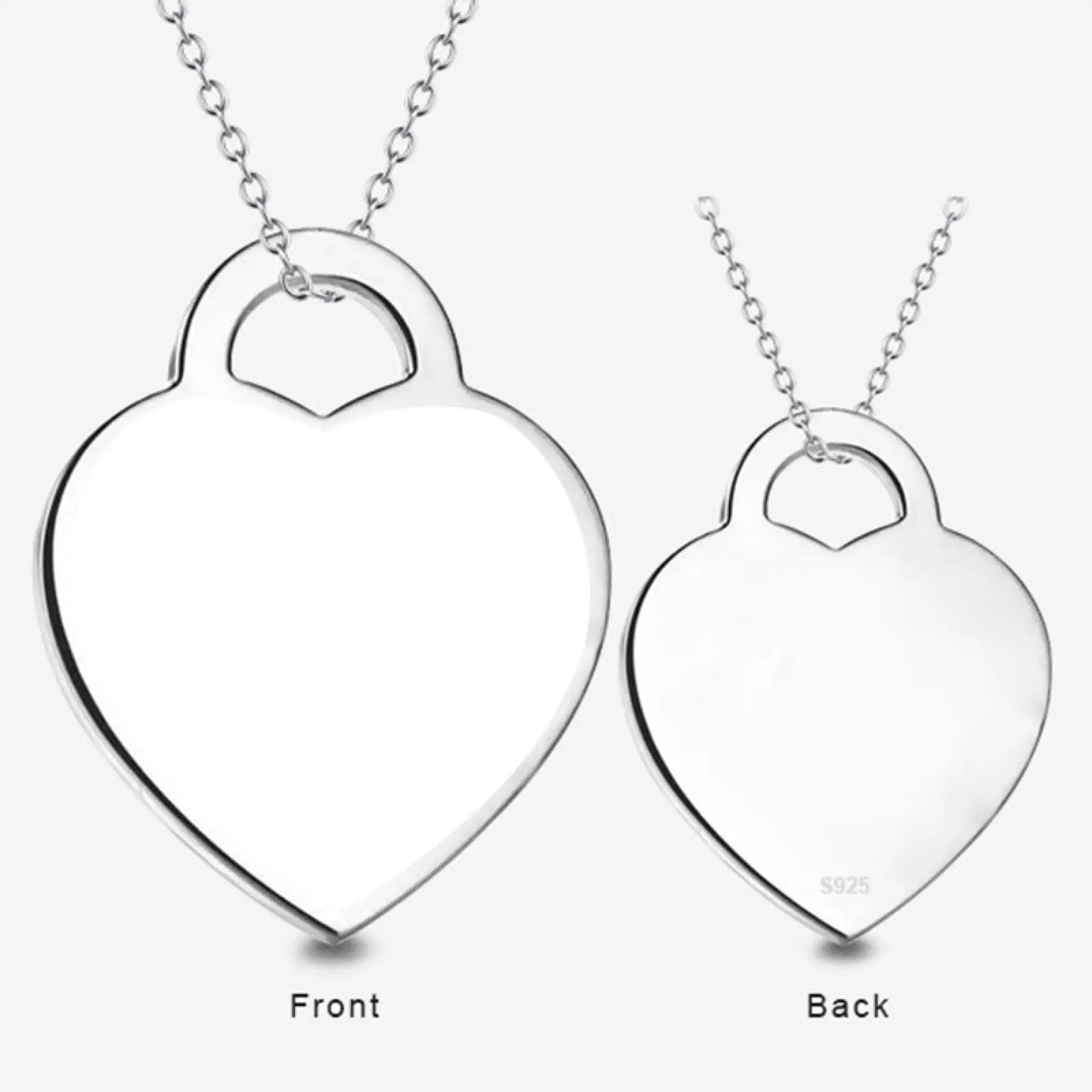 Personalized Peach Heart Photo With Heart Lettering - 7