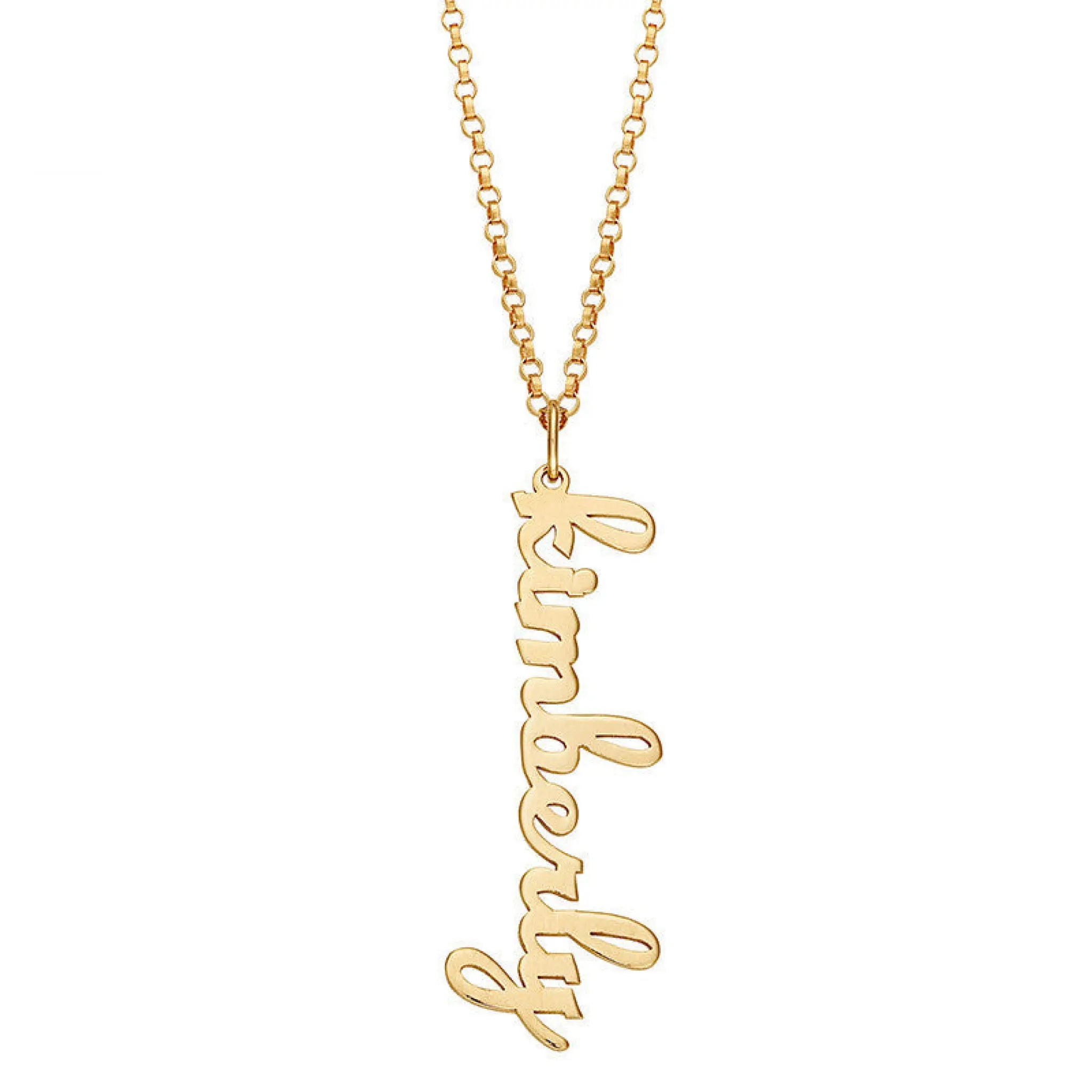 Personalized Souvenir Name Custom Sterling Silver - 7