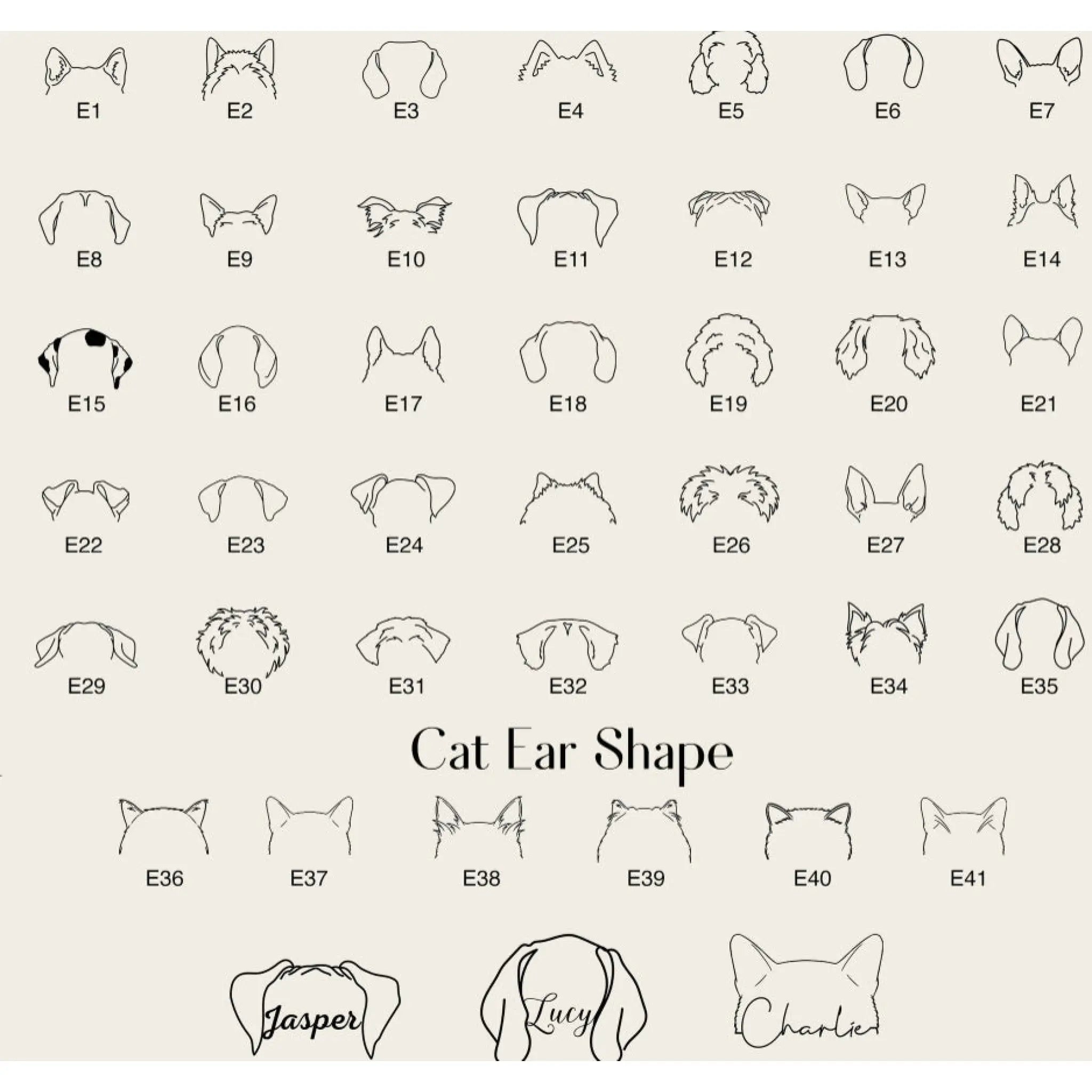 Personalized Stainless Steel DIY Cat And Dog Pet Name Necklace - Steel color / E9 - 7