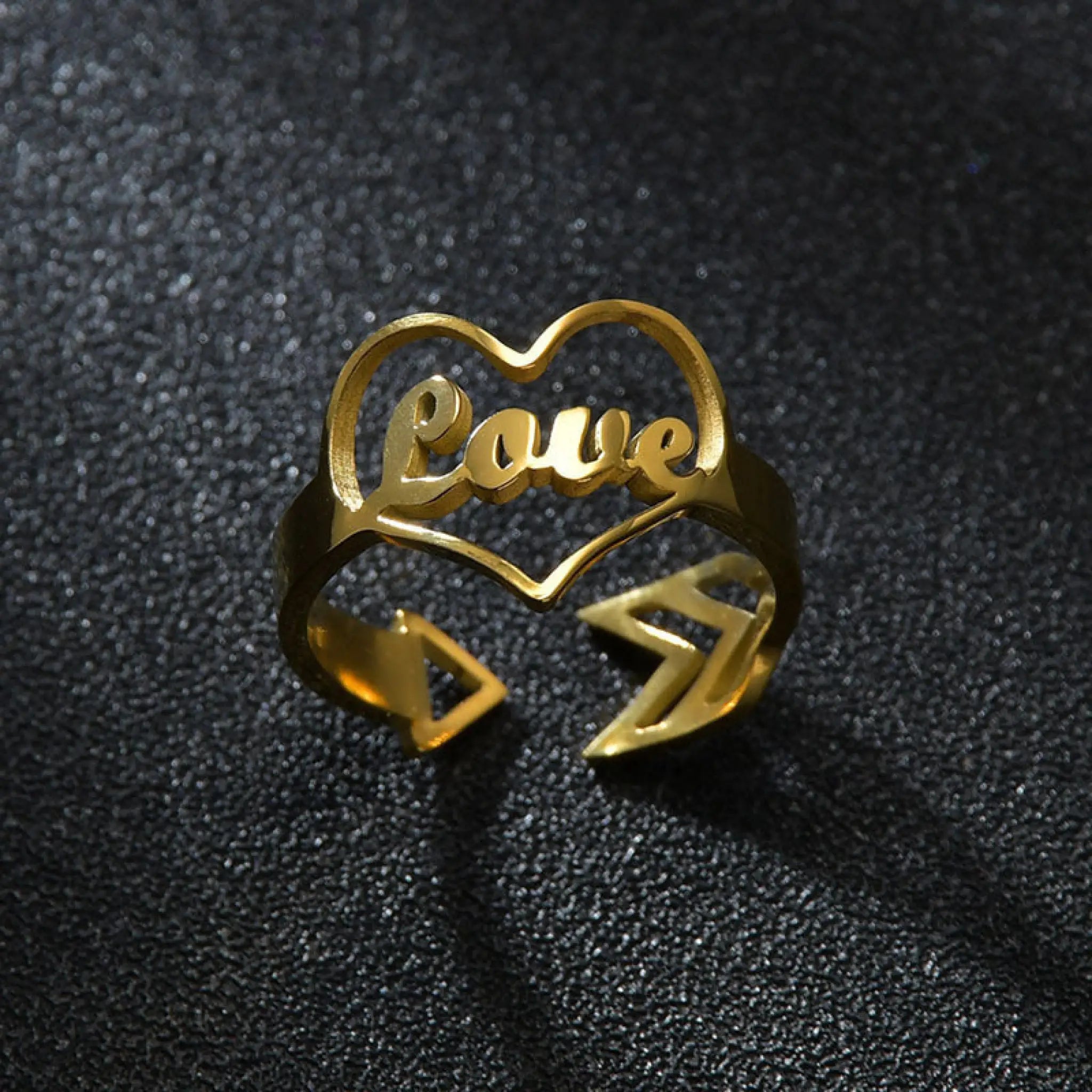 Personalized Stainless Steel Name Ring Creativity - 7