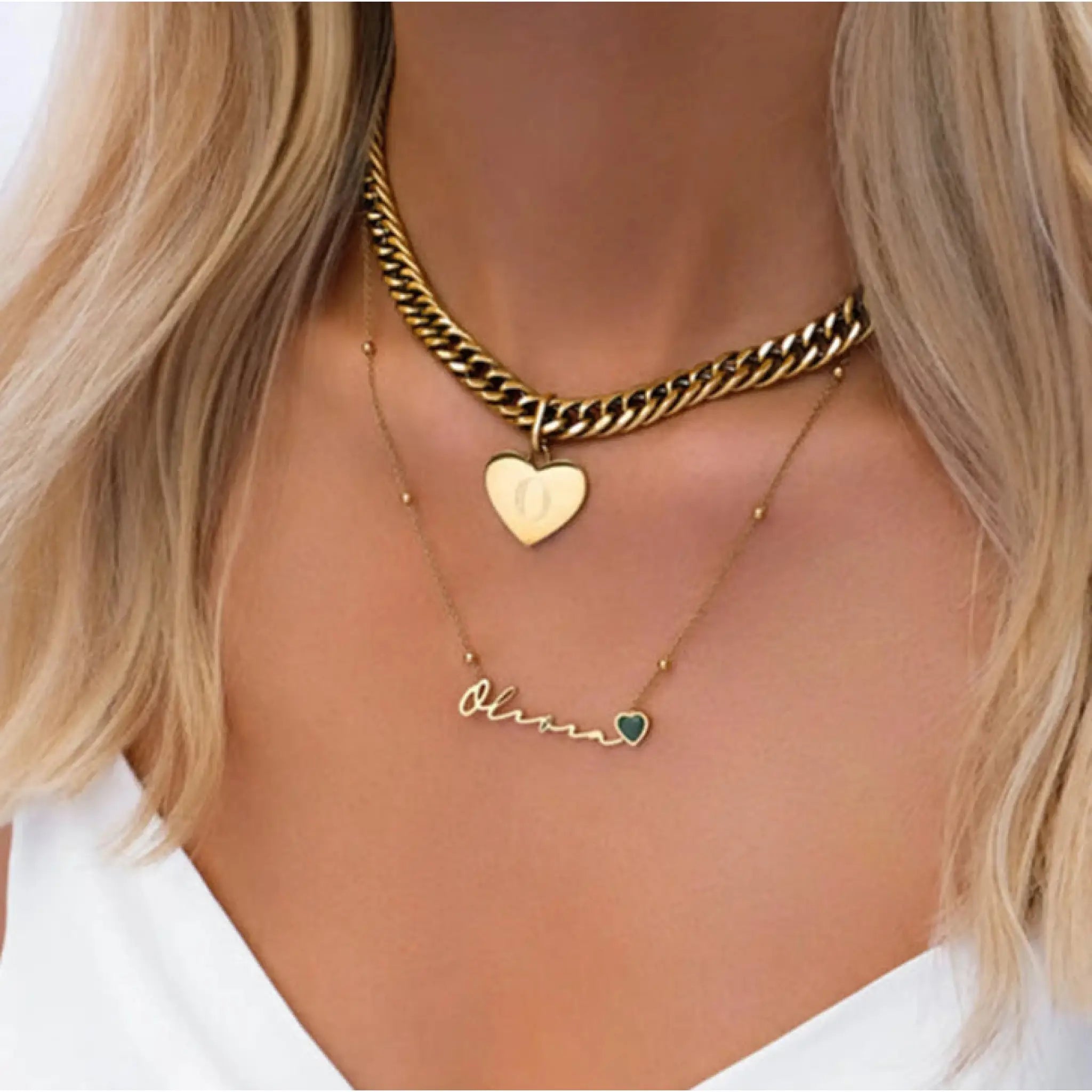 Personalized Stainless Steel Necklace For Women - 7