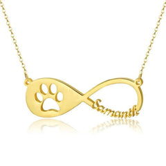 Pet Claw Unlimited Necklace With Personalized Name - 7