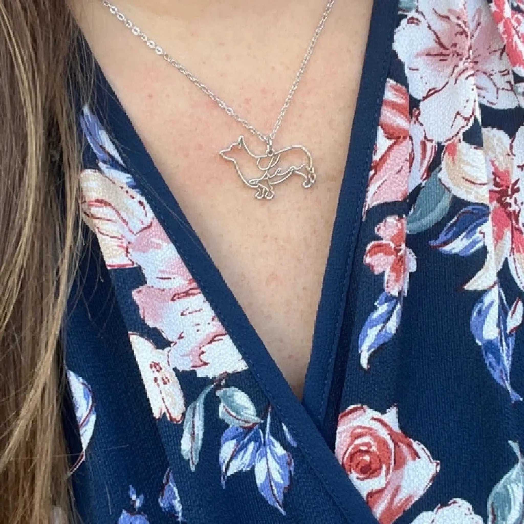 Pet Memorial Name Pendant – Engraved Necklace for Pet Lovers - Necklace