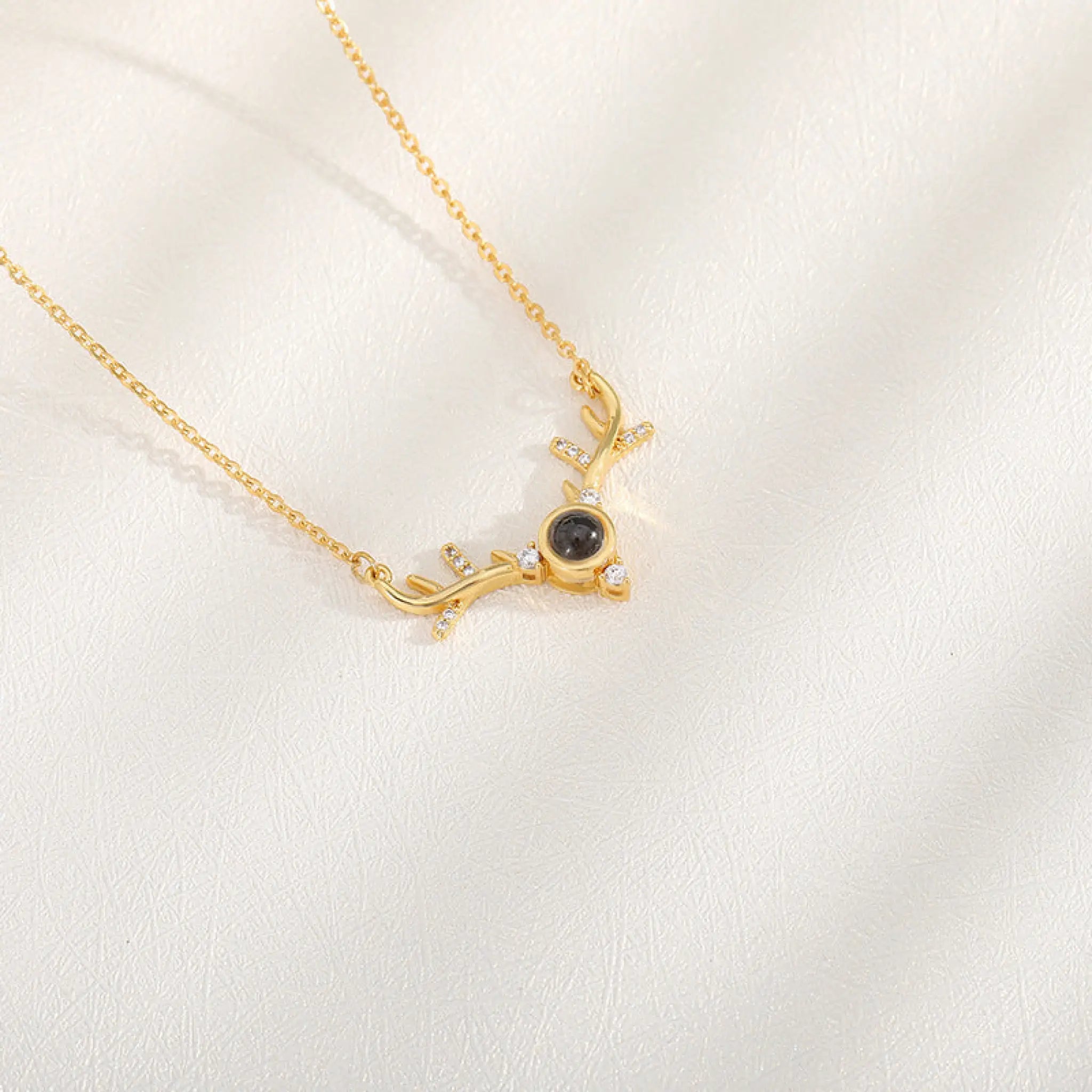 Photo Projector Desirable Couple Pet Necklace - 00621models - 7